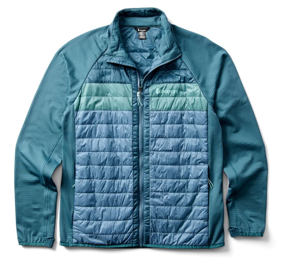 Capa Hybrid Insulated Jacket Ocean And Steel Blue