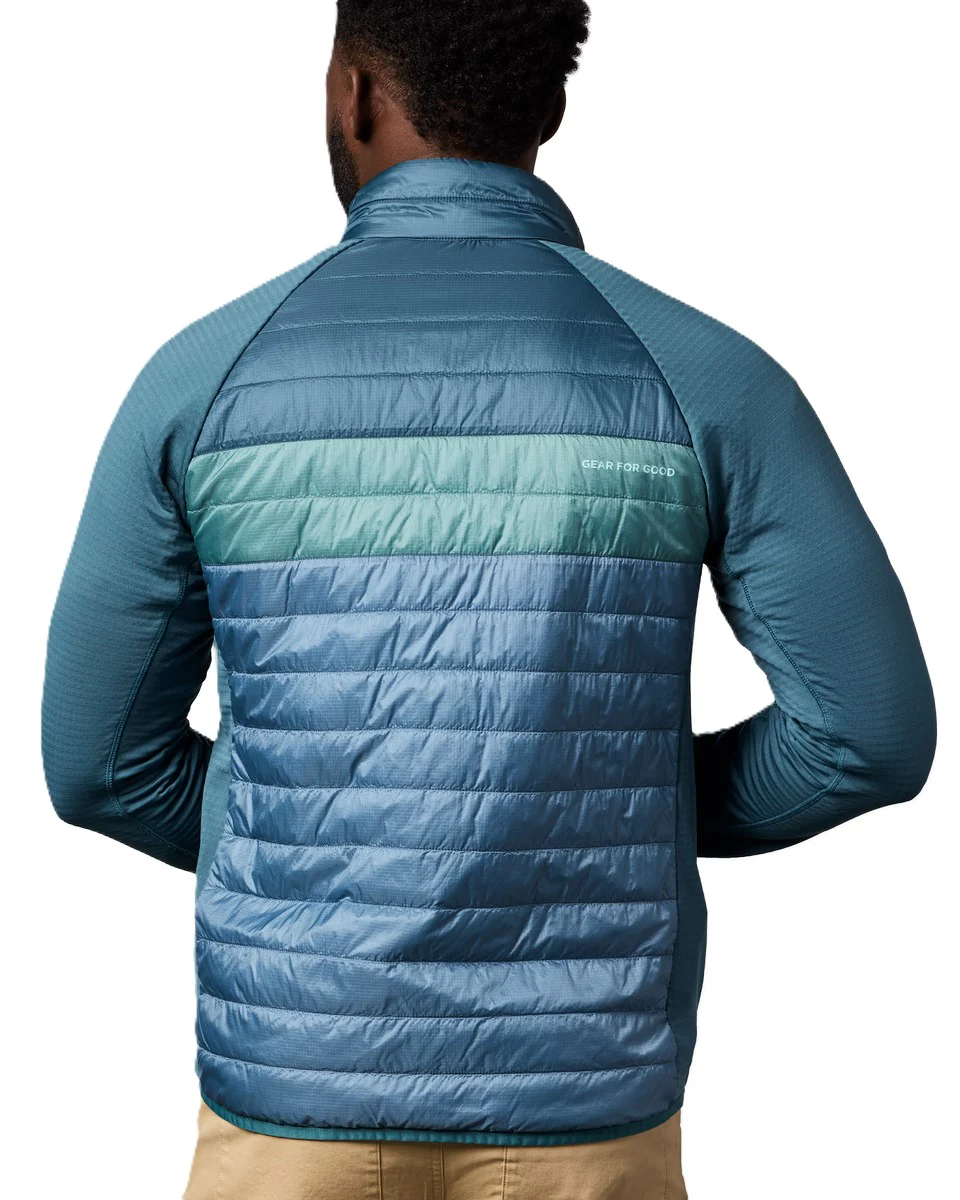 Capa Hybrid Insulated Jacket Ocean And Steel Blue - Image 3