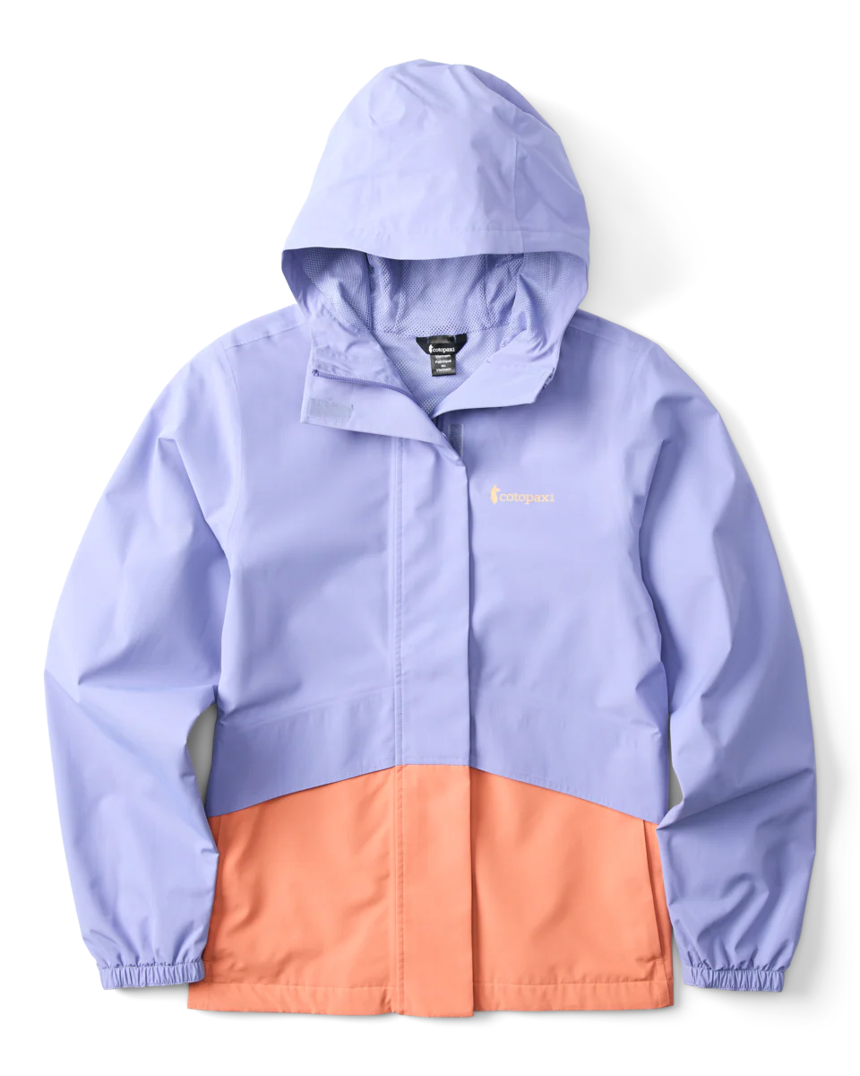 Rayu Rain Jacket Aster And Grapefruit