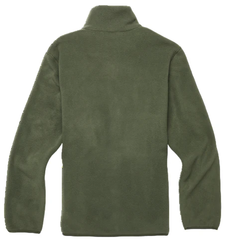 Teca Fleece Full-zip Jacket Canteen - Image 3
