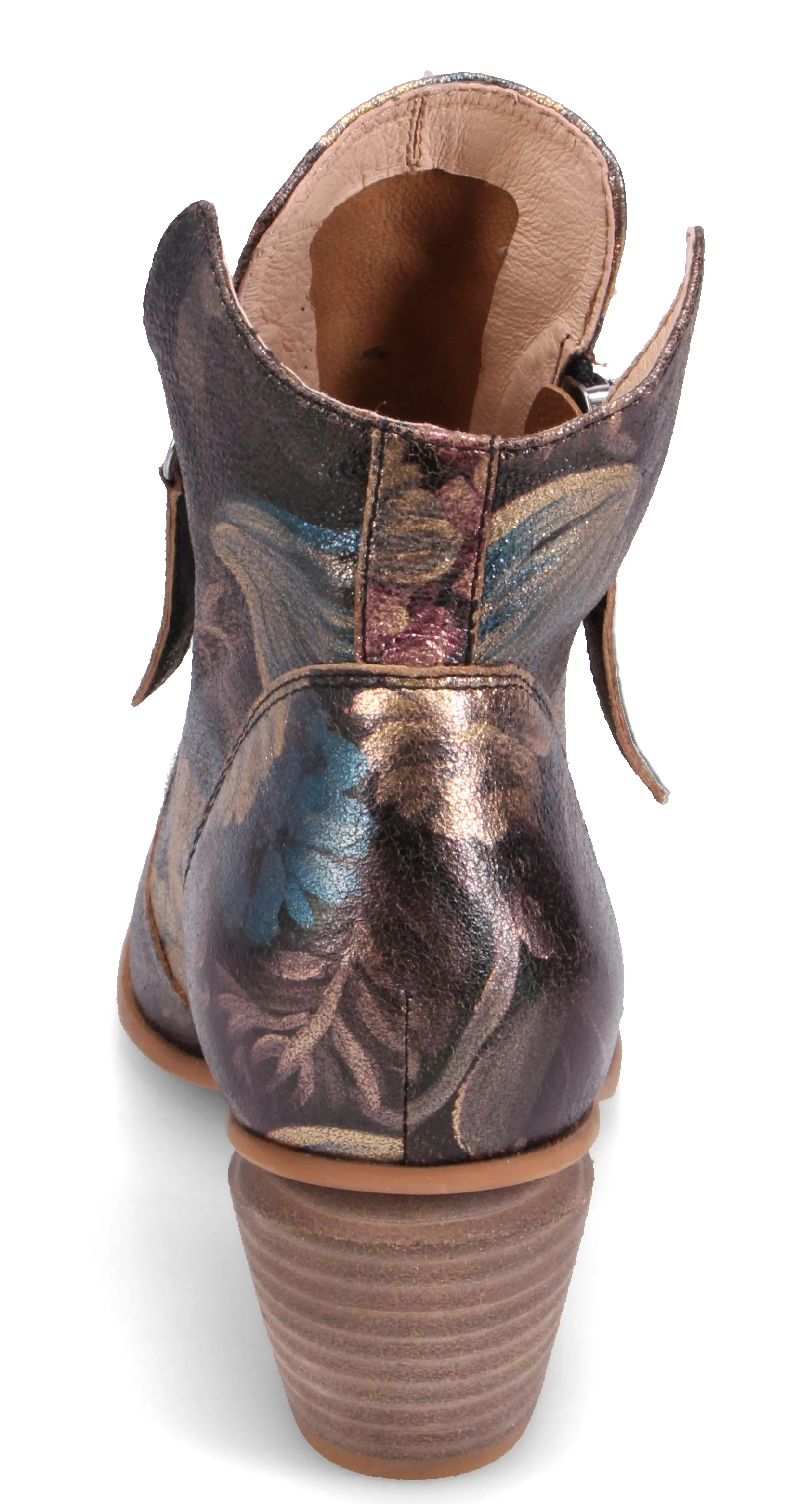 Jazzy Blue Metal Floral - Image 5