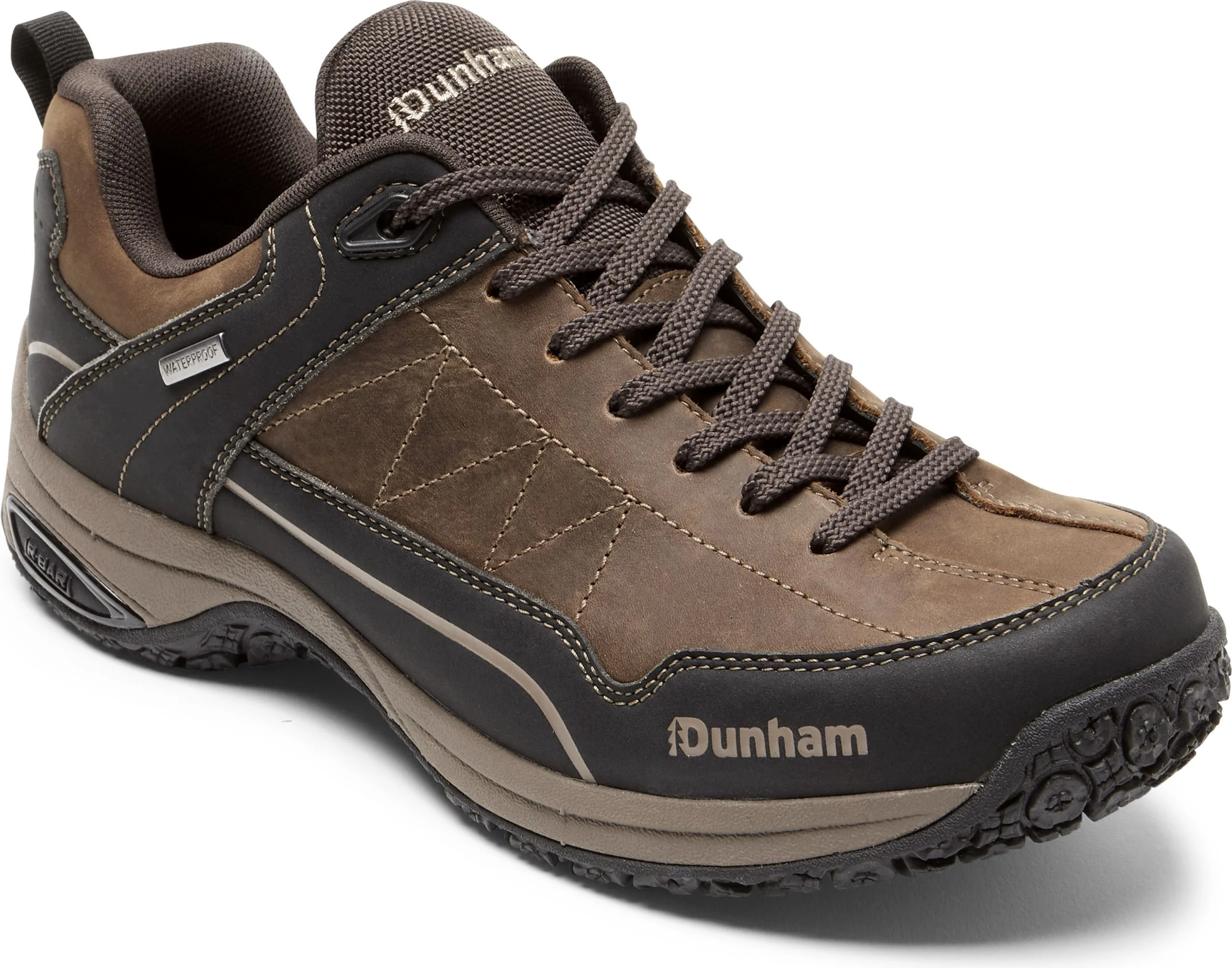 Cloud Plus Lace Up Brown Medium