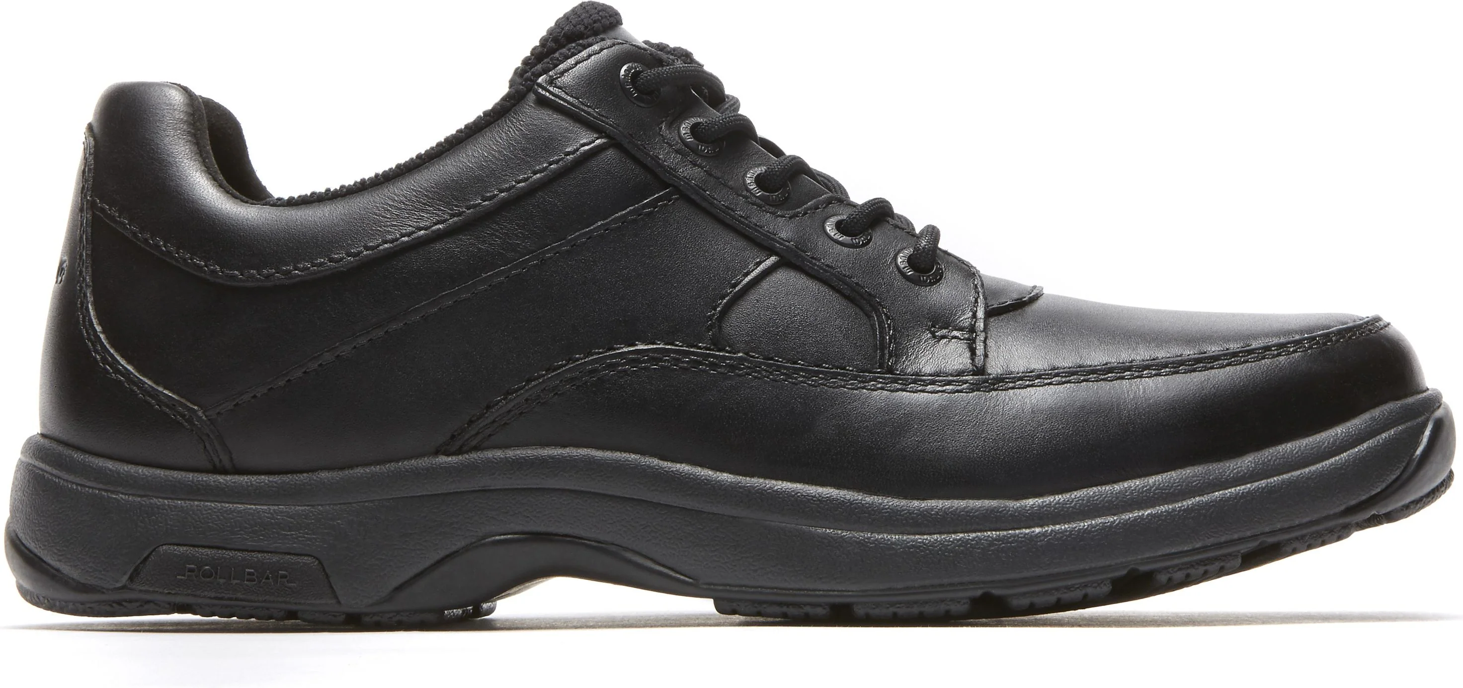 Midland Lace Up Black Wide - Image 2