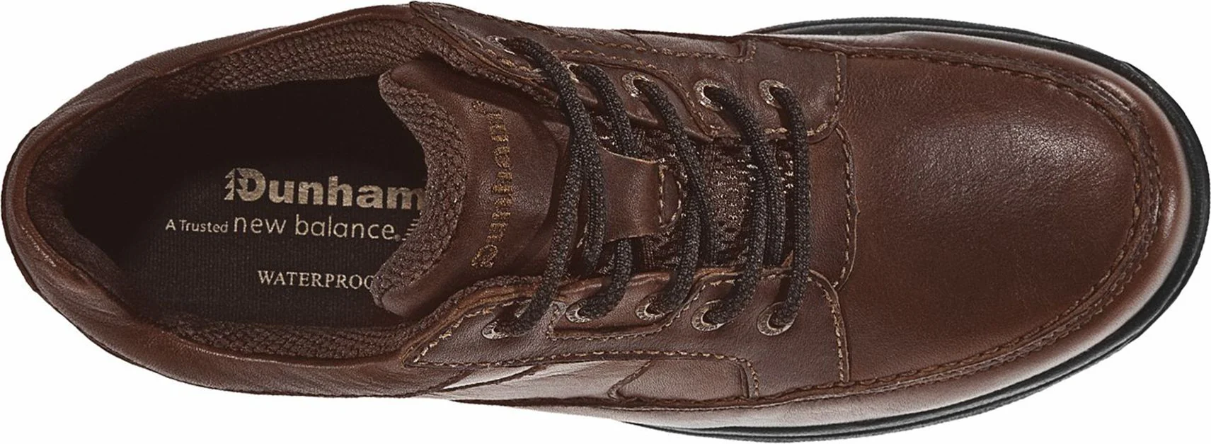 Midland Lace Up Brown Wide - Image 3