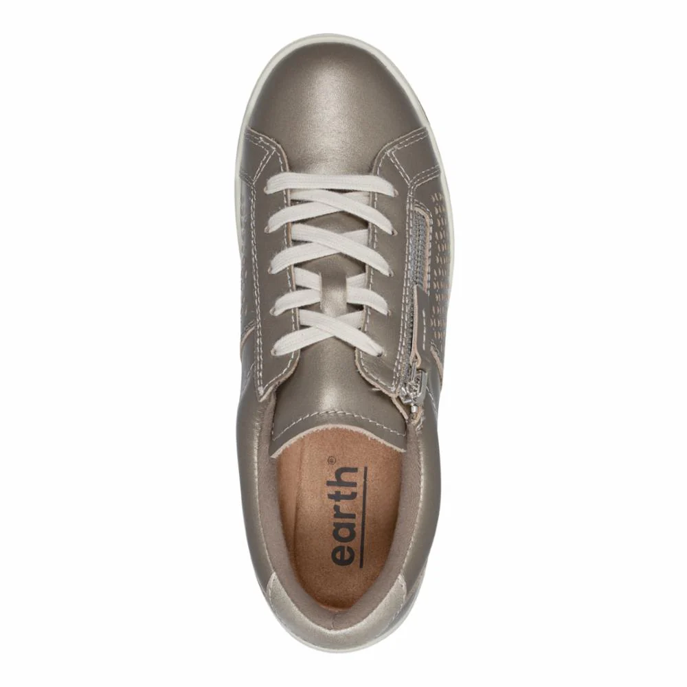 Netta-platinum-antique Gold-pearlized Nappa Sport- Gold Wide - Image 4