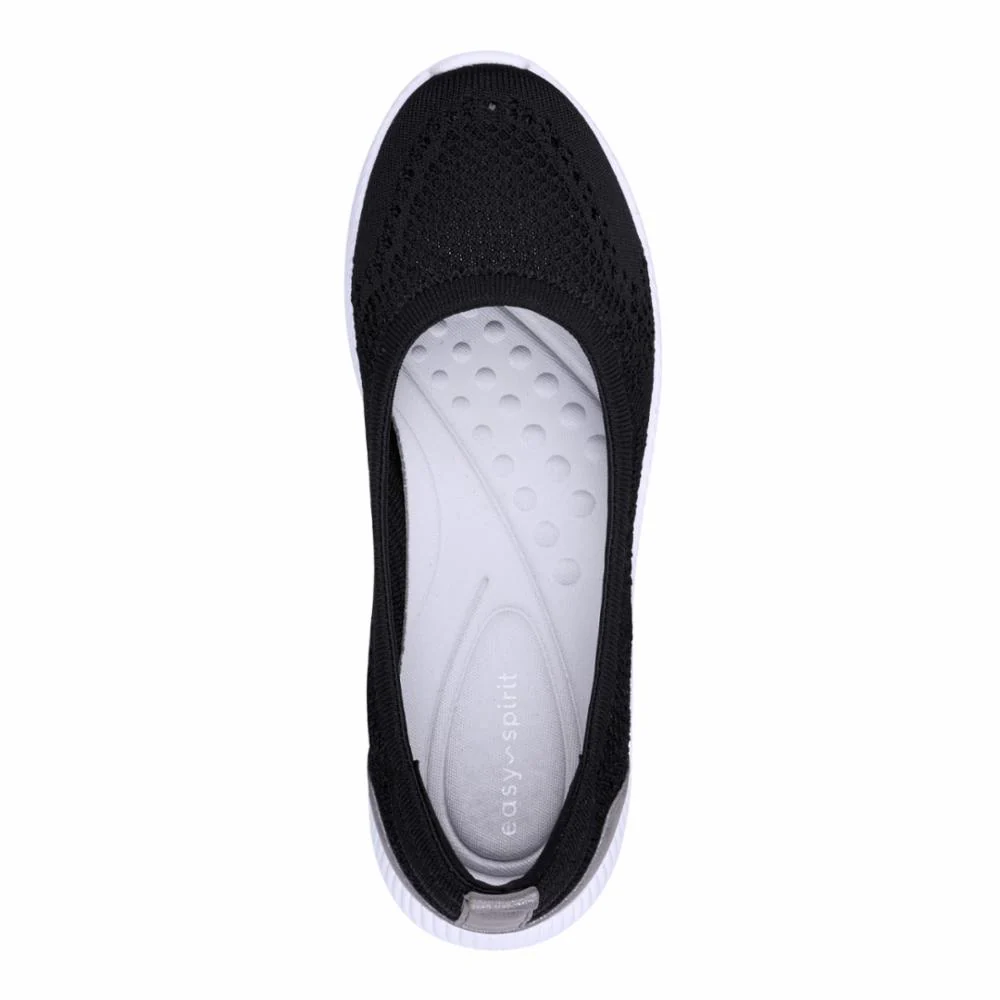 Glitz2 - Jet Black - Stretch Engineered Knit Black - Image 3