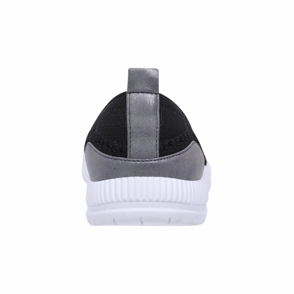Glitz2 - Jet Black - Stretch Engineered Knit Black - Image 4