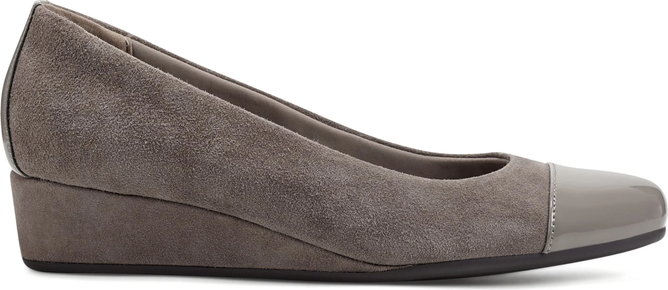 Gracey Suede Taupe - Image 2