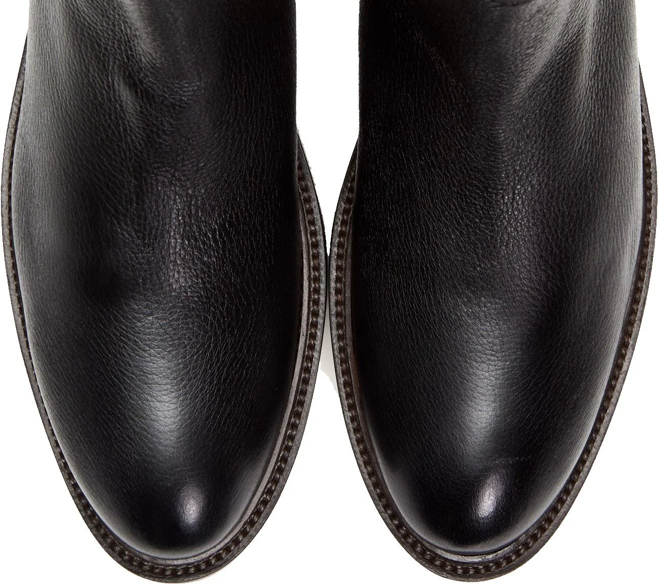 80833-black - Deer Skin Leather Black - Image 3