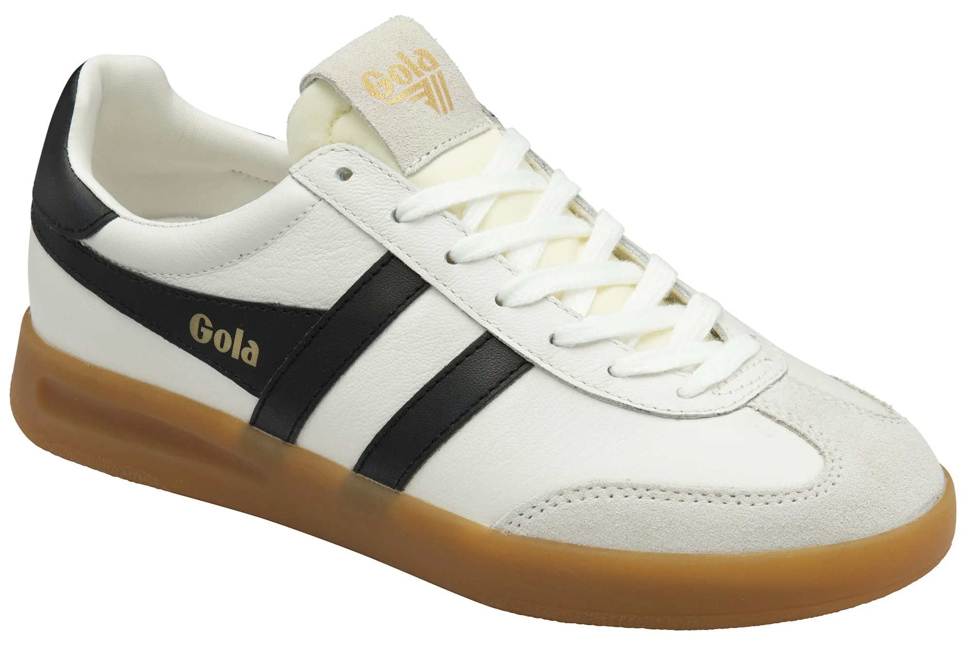 Cyclone Leather White/Black/Gum