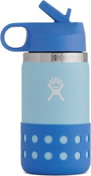 12oz Kids Wide Mouth Straw Lid & Boot Ice/Cove