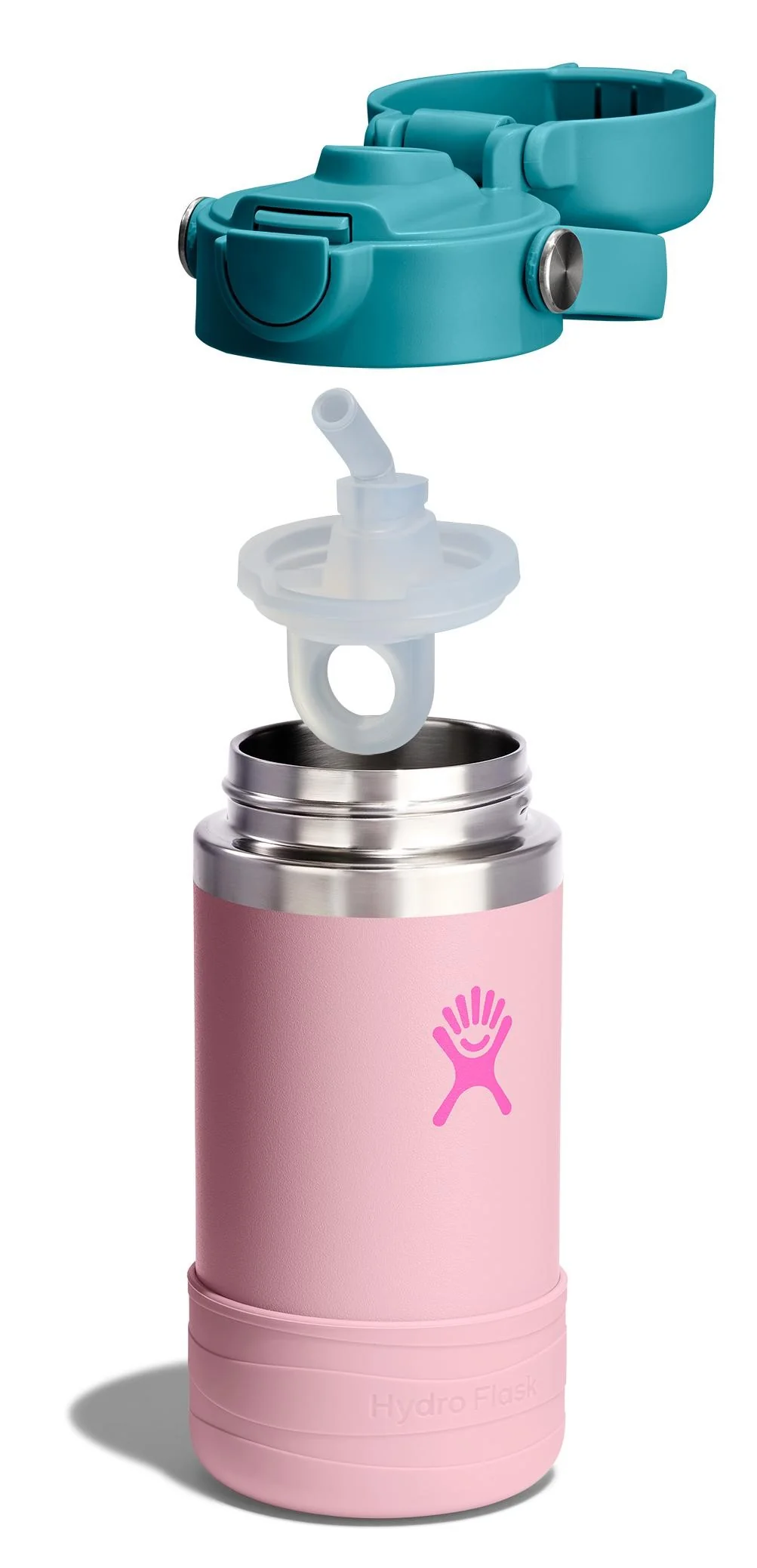 12oz Wide Mouth Covered Cap And Boot Blossom Pink - Image 4