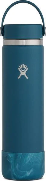 24 Oz Wide Mouth With Flex Cap And Boot Eclipse