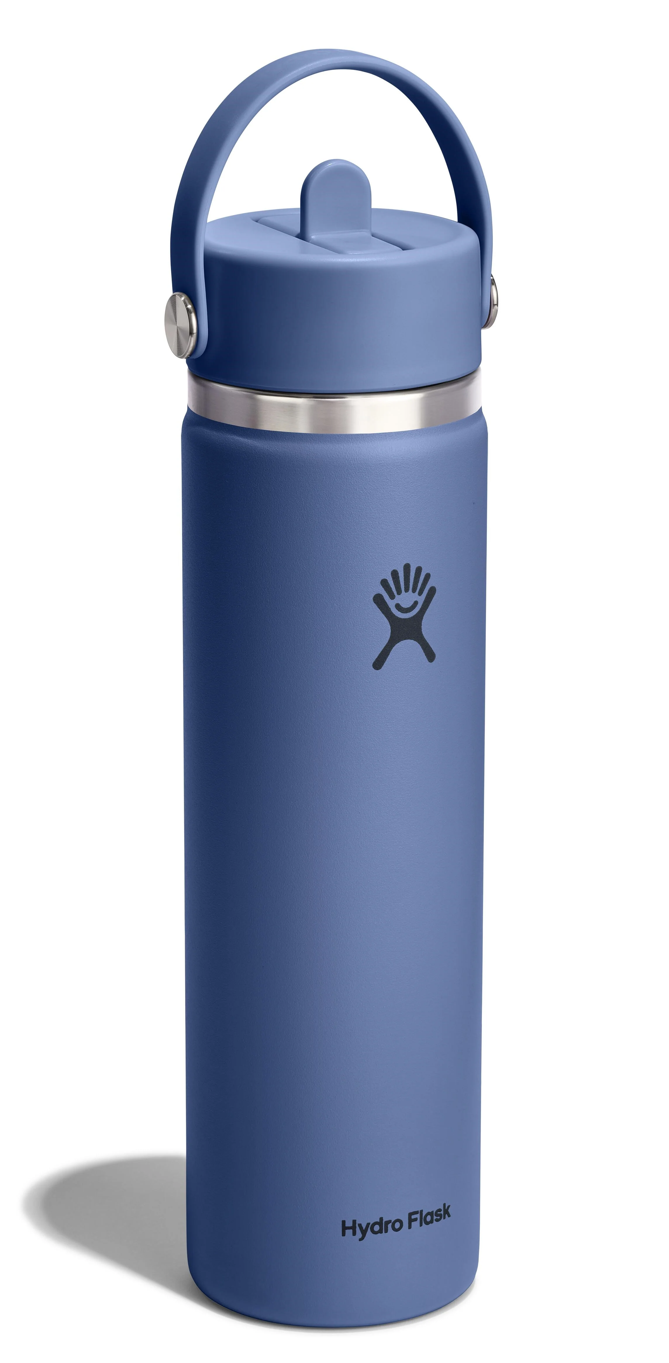 24oz Wide Flex Straw Cap Harbor Blue
