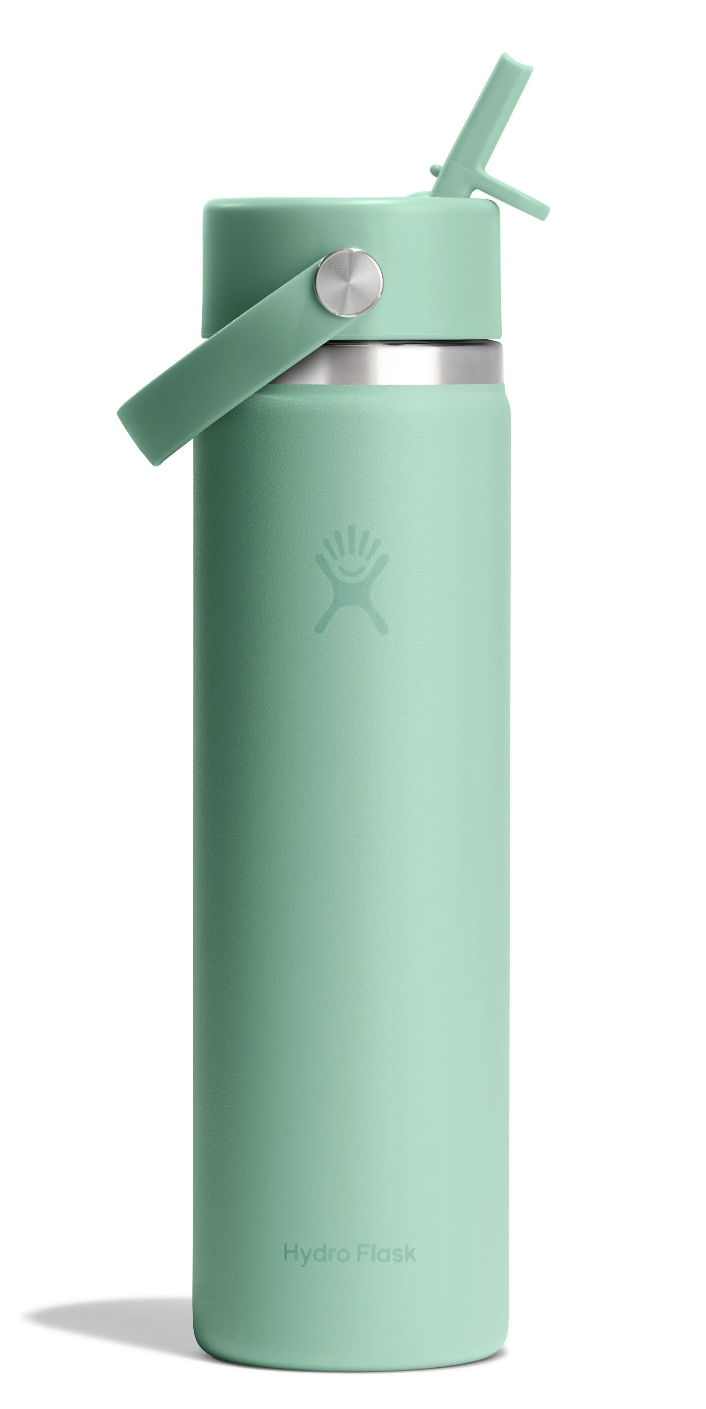 24oz Wide Flex Straw Cap Mermaid Green - Image 2