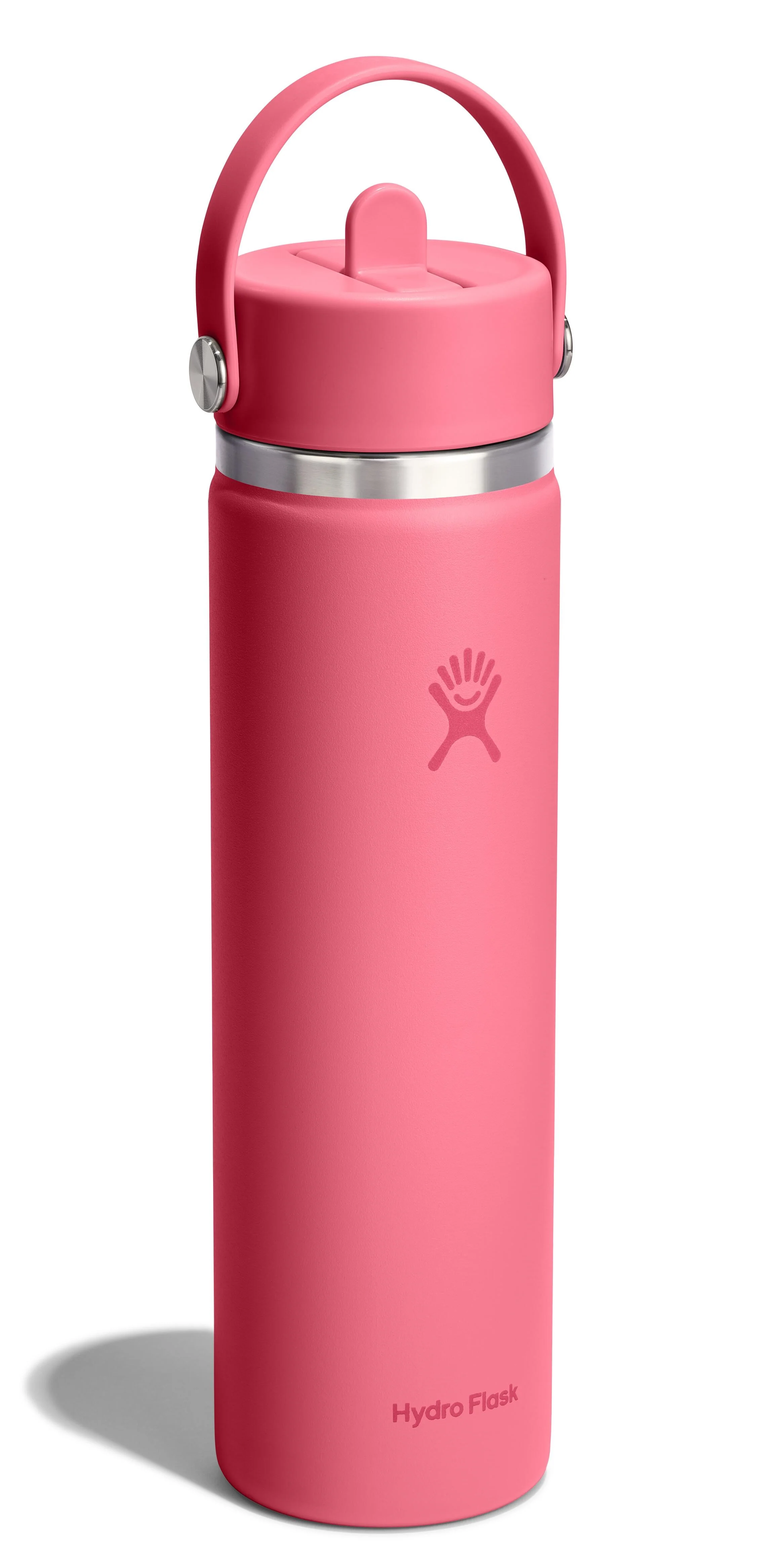 24oz Wide Flex Straw Cap Popstar Pink