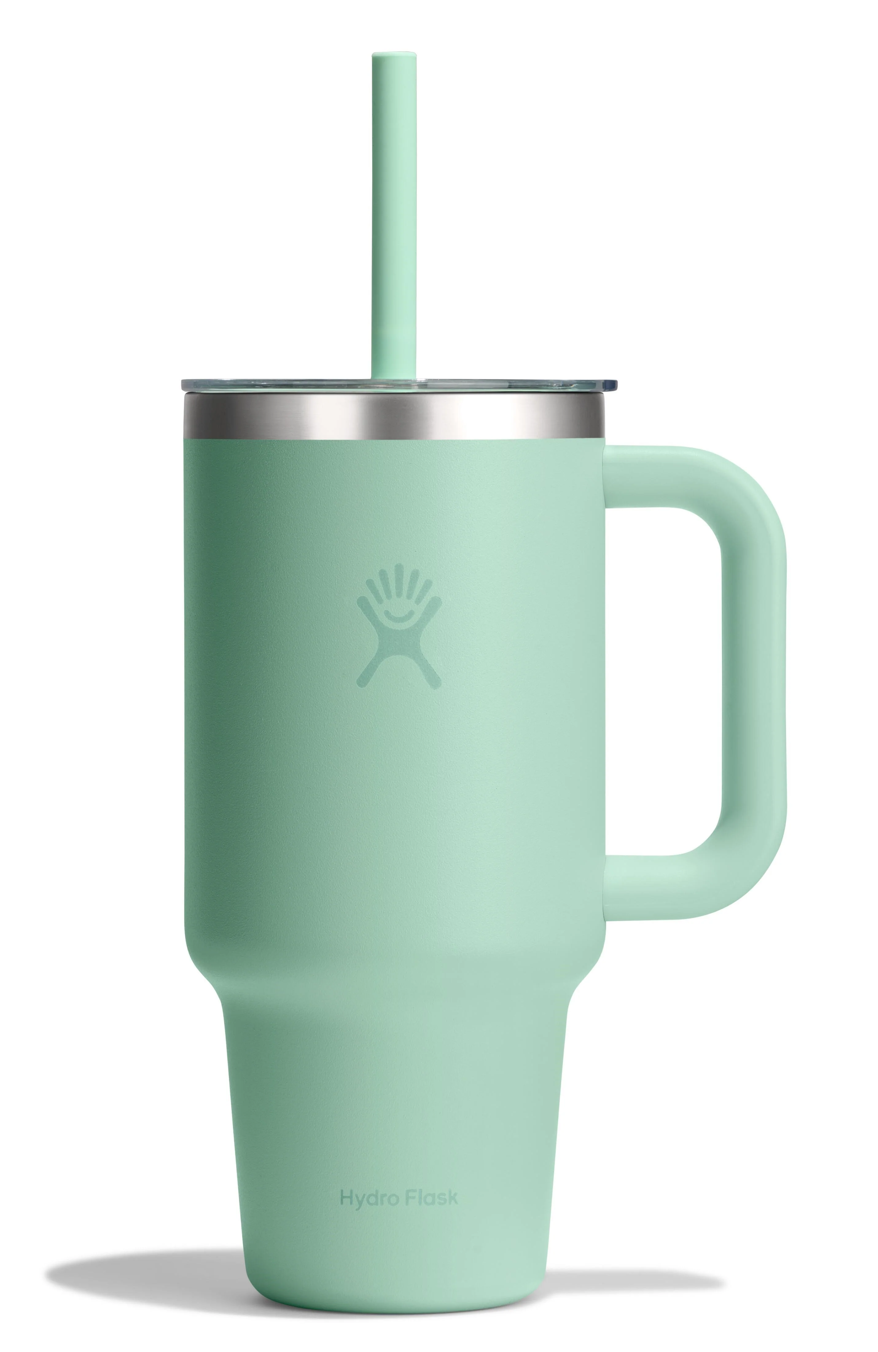 32oz Travel Tumbler Clear Lid Mermaid Green