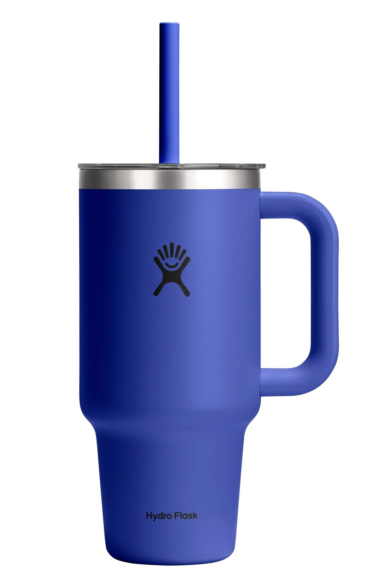 32oz Travel Tumbler Clear Lid Capri Blue