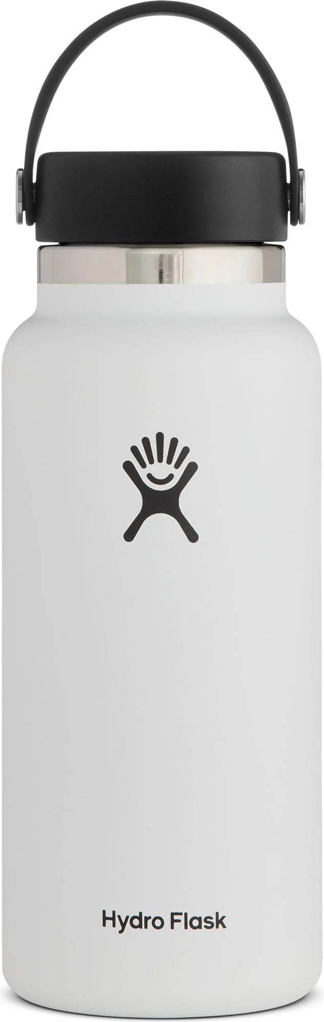 32oz Wide Flex Cap White