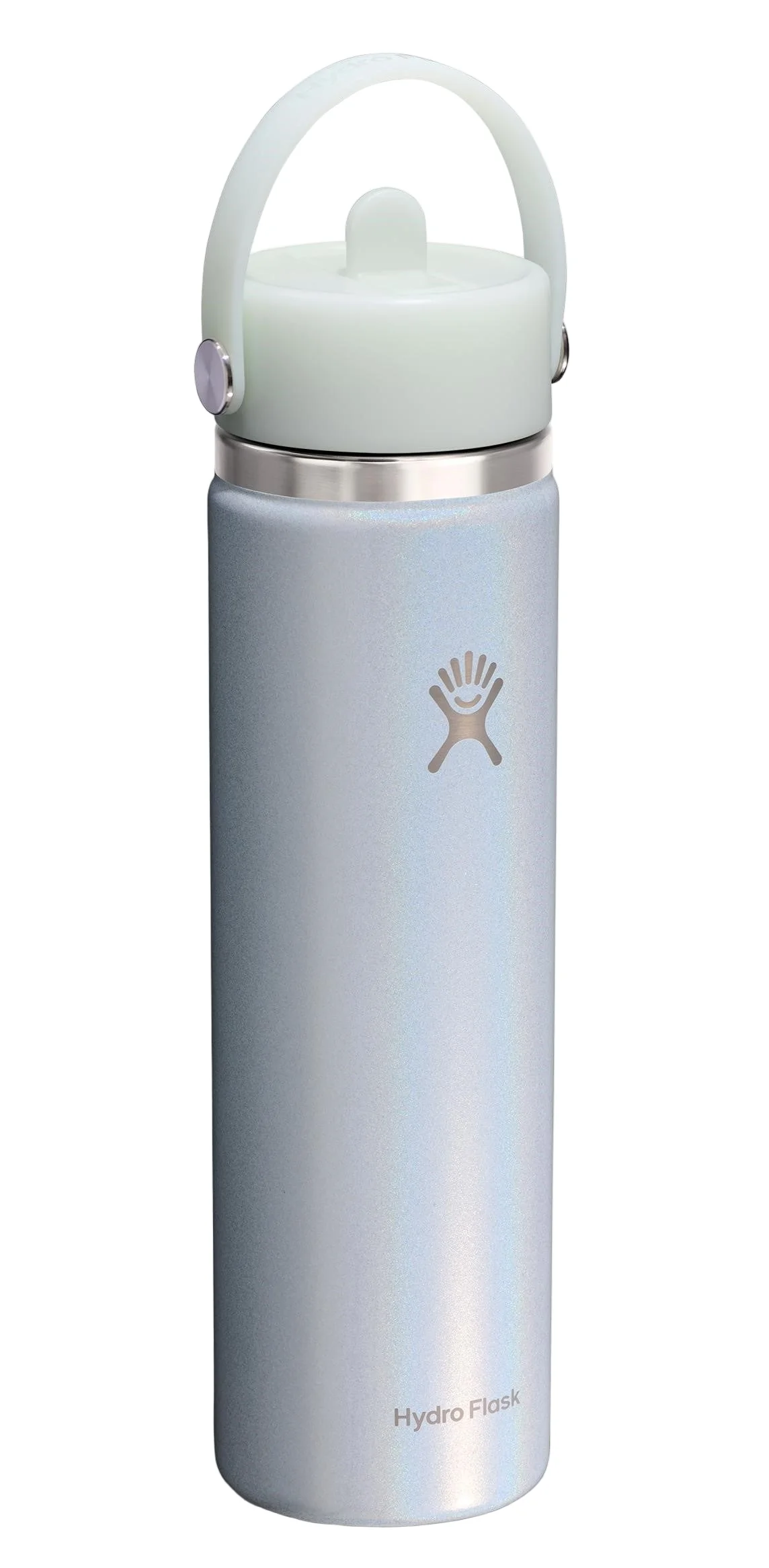 24oz Wide Flex Straw Glimmer Blue - Image 2