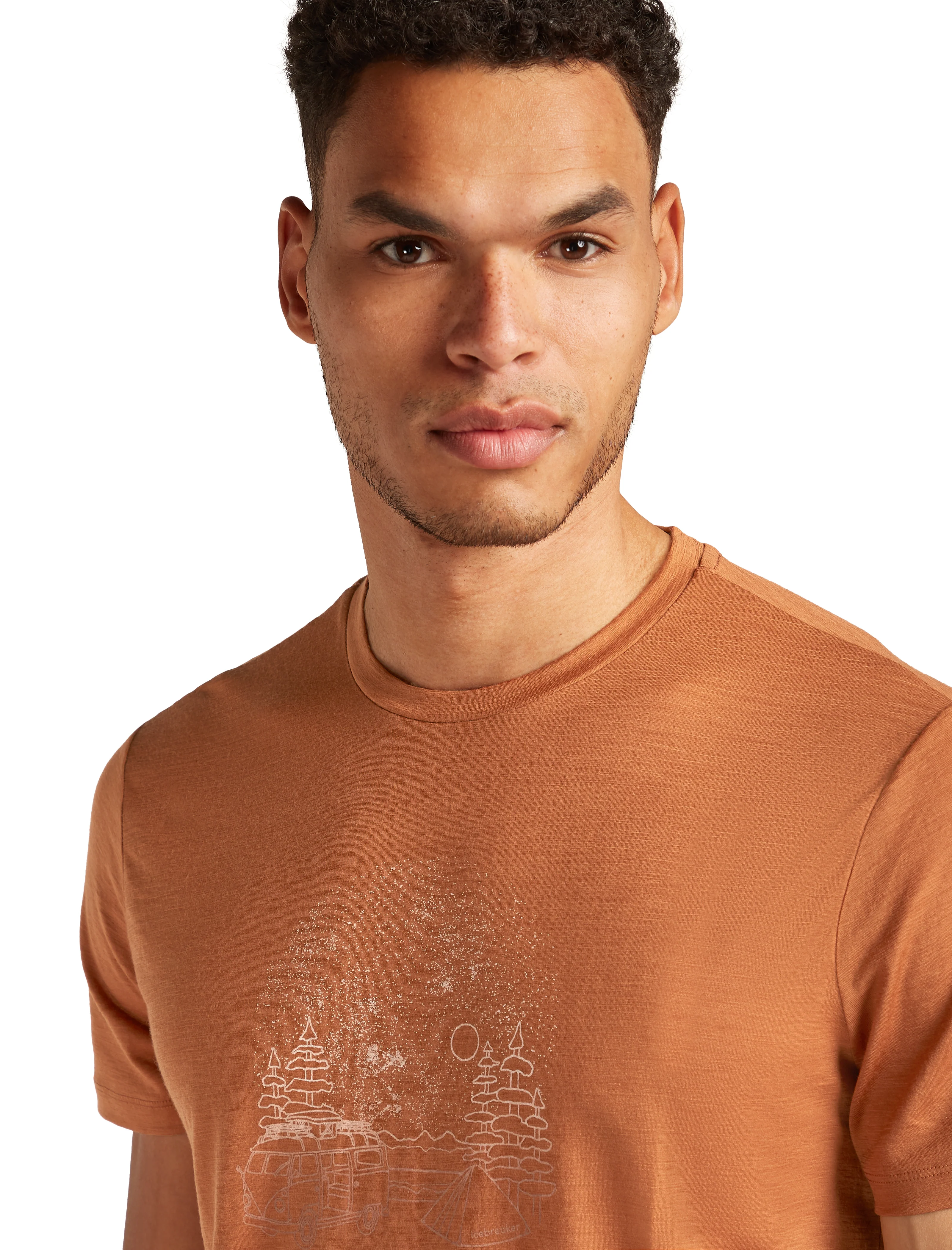 M Merino 150 Tech Lite SS Tee Van Camp Dusty Clay - Image 4