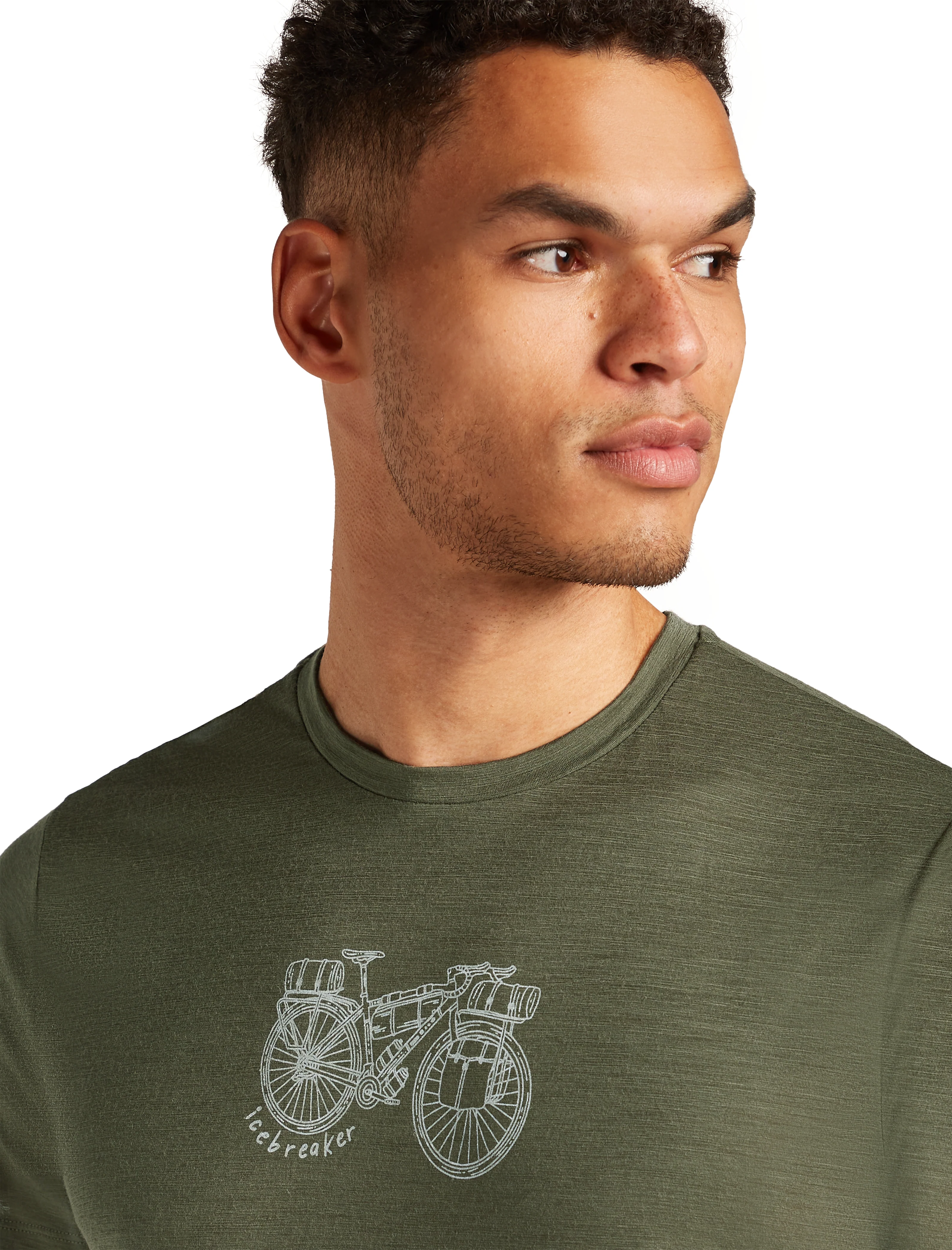 M Merino 150 Tech Lite SS Tee Adventure Ride Loden - Image 3