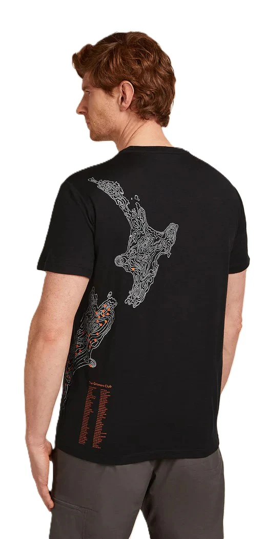 M Merino 150 Tech Lite SS Tee 30 Anniversary Black - Image 2