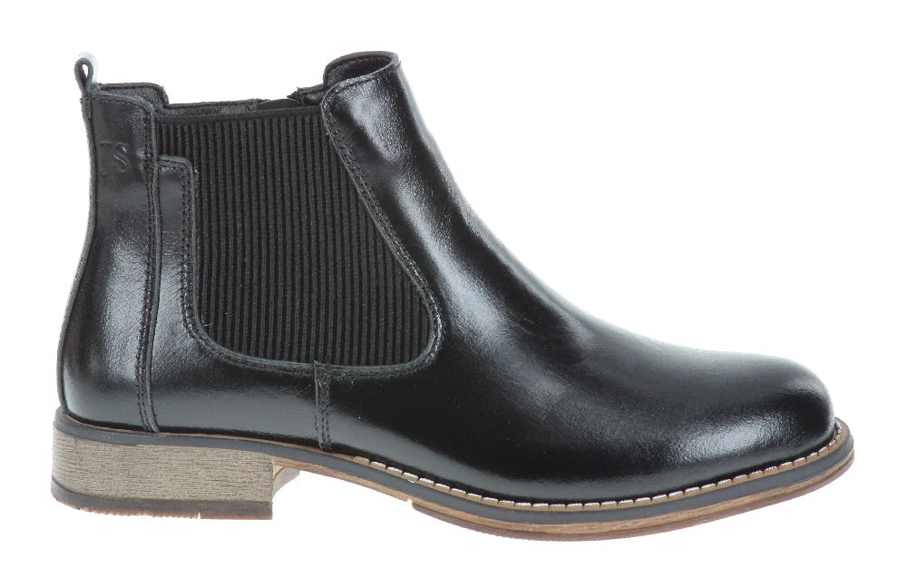 Berlina 01 Black Textured Leather - Image 2