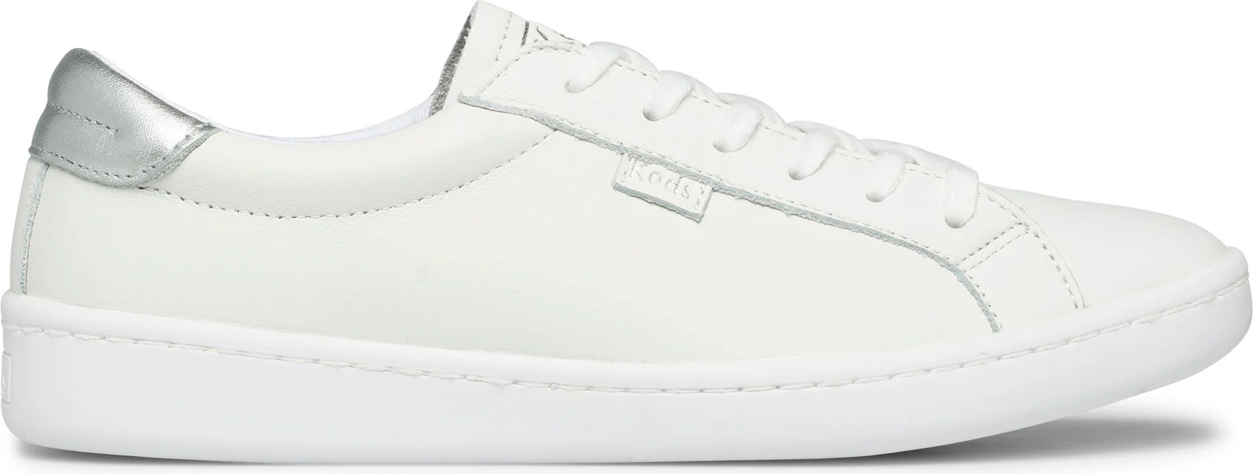 Ace Leather White/Silver - Image 2