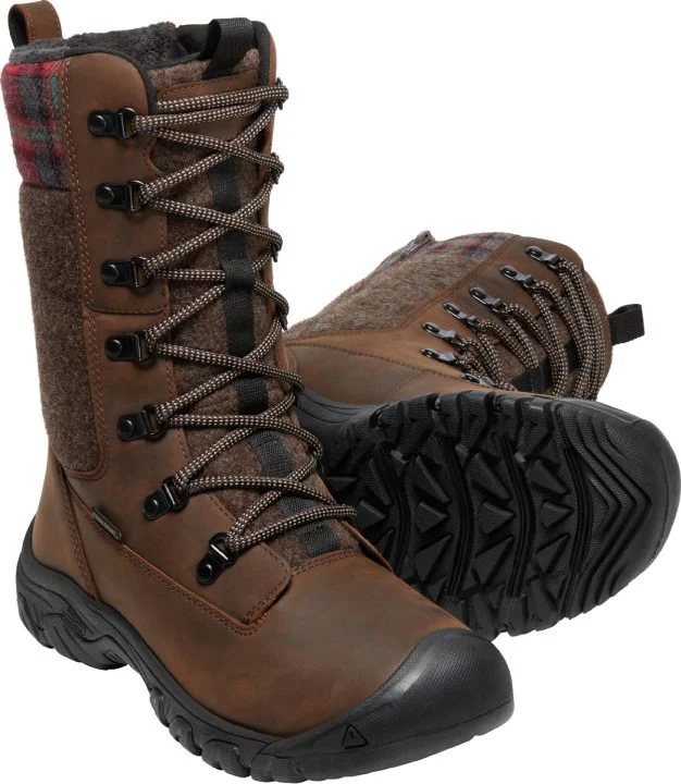 Greta Tall Boot Waterproof Brown - Image 4