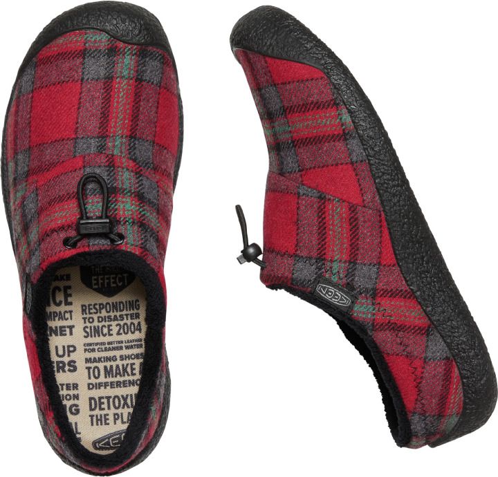 Howser III Slide Red Plaid - Image 4