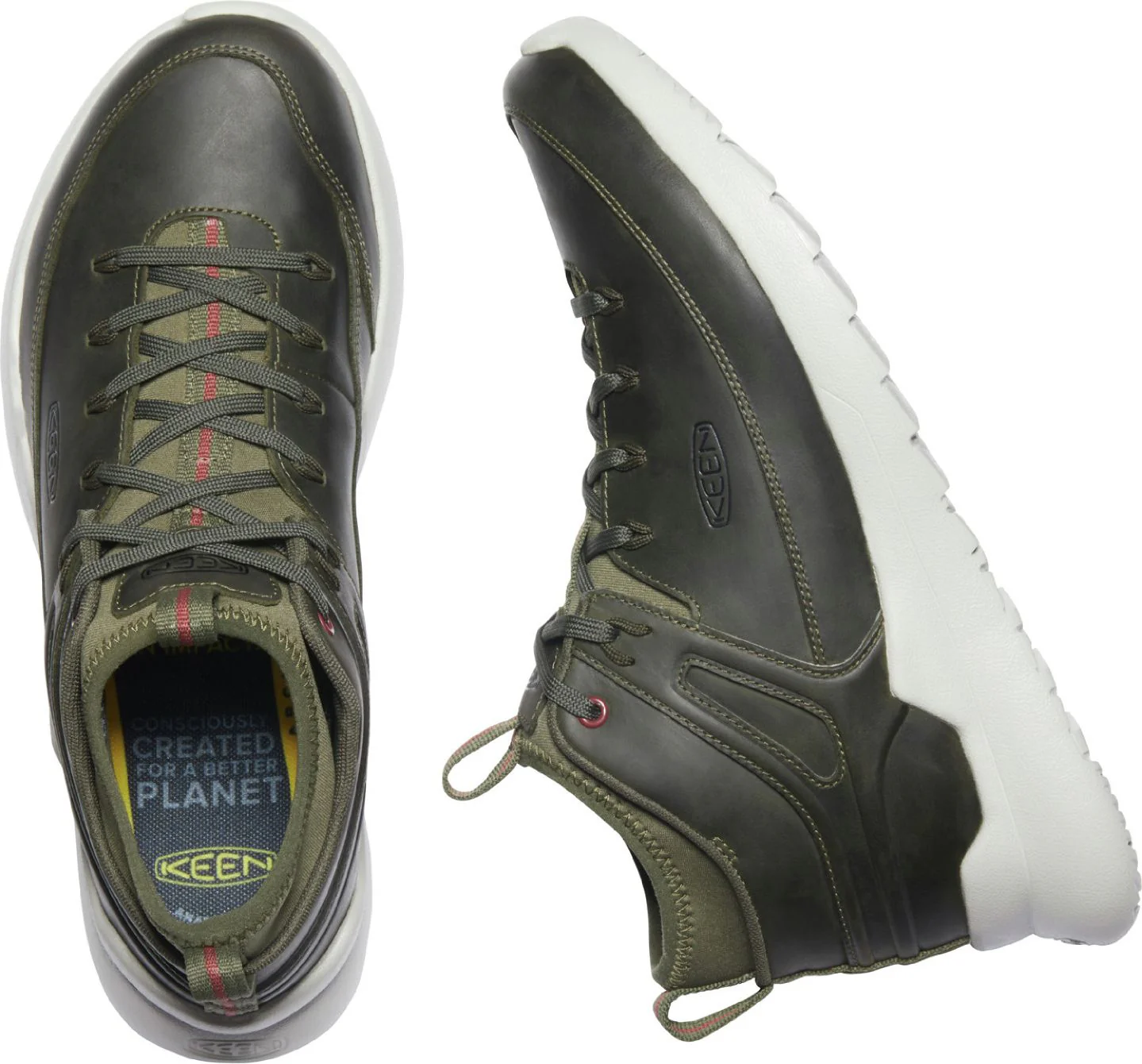 Men's Highland Sneaker Mid Green Lake - Image 3