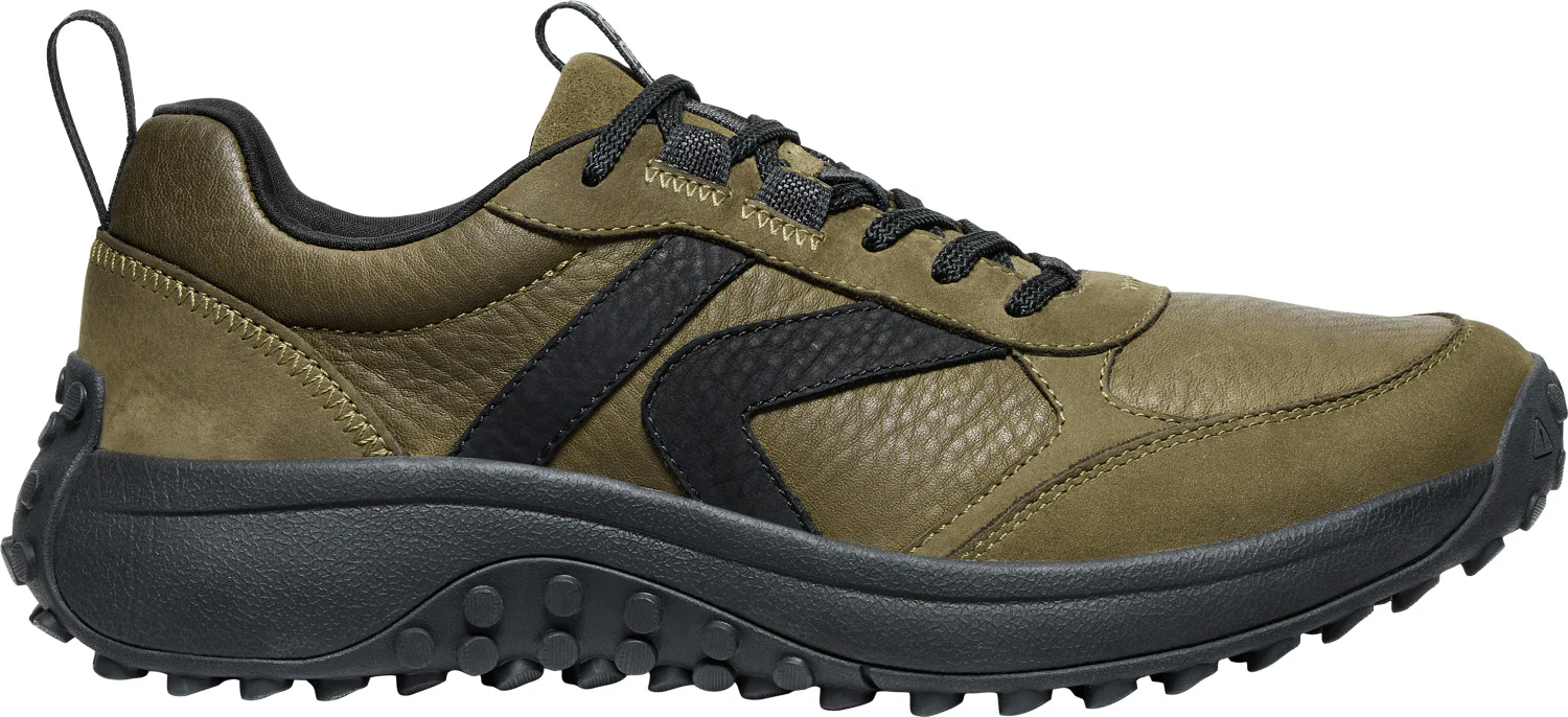 Mens KS86 Leather Dark Olive - Image 2