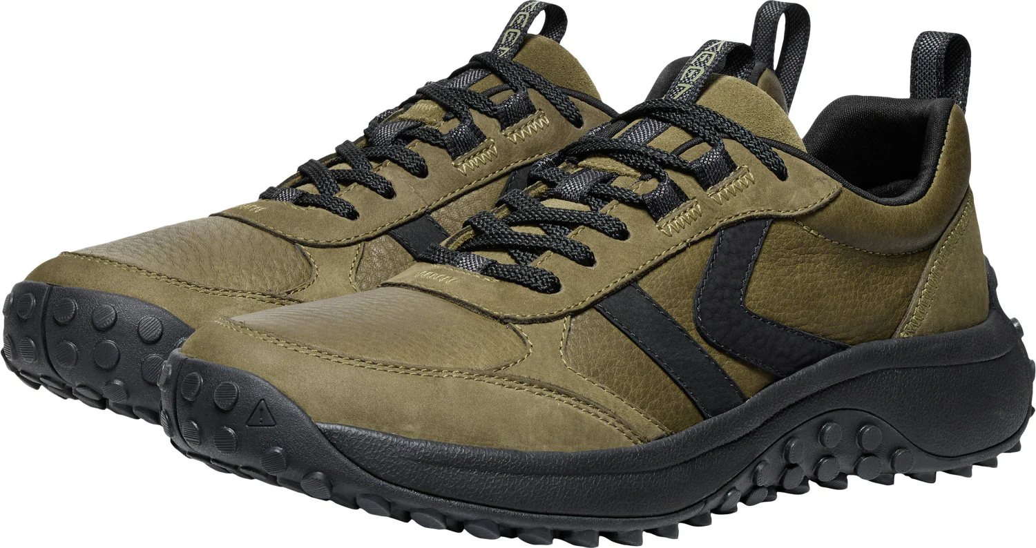 Mens KS86 Leather Dark Olive - Image 4