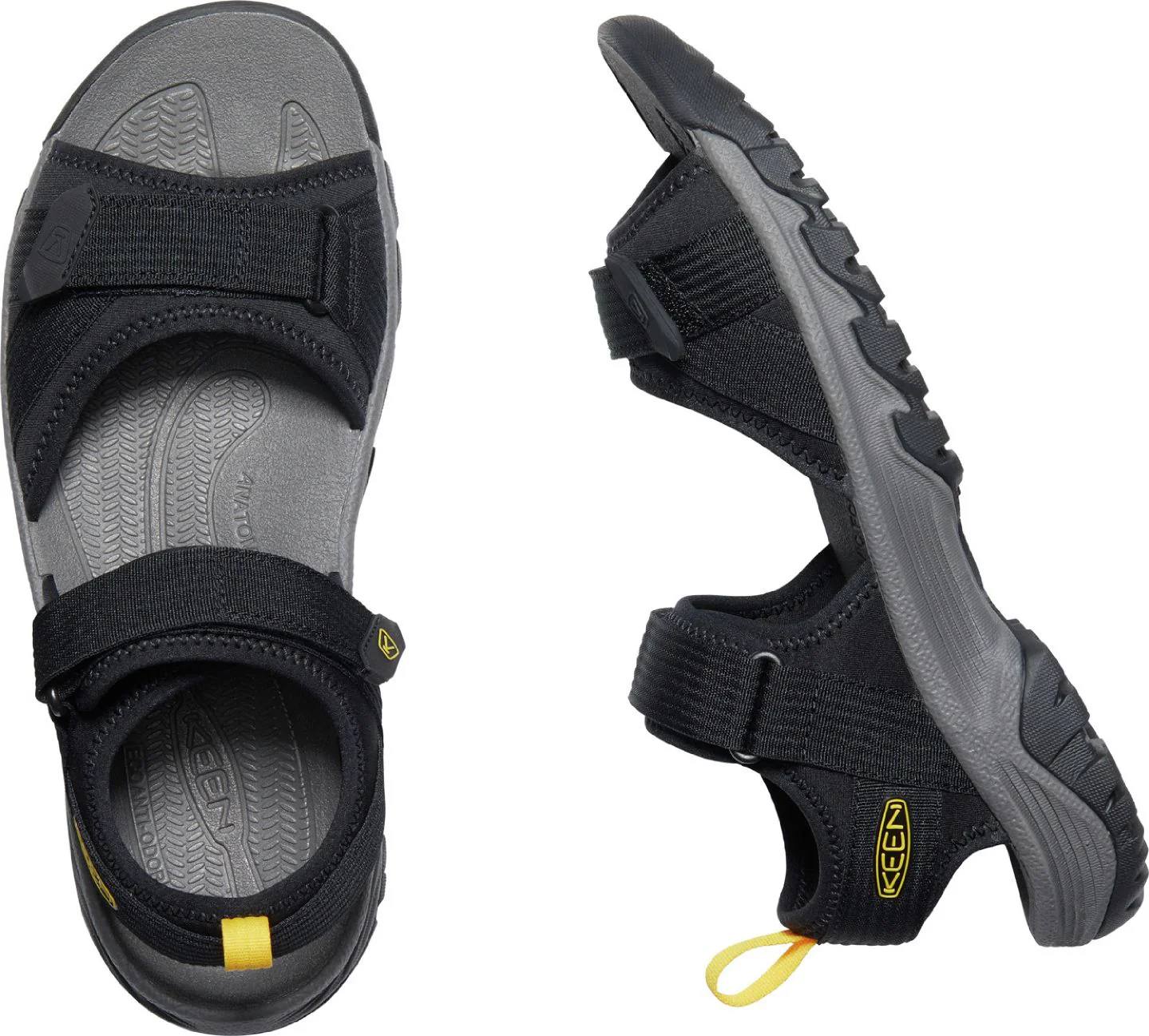 Men's Targhee II Open Toe H2 Black - Image 3