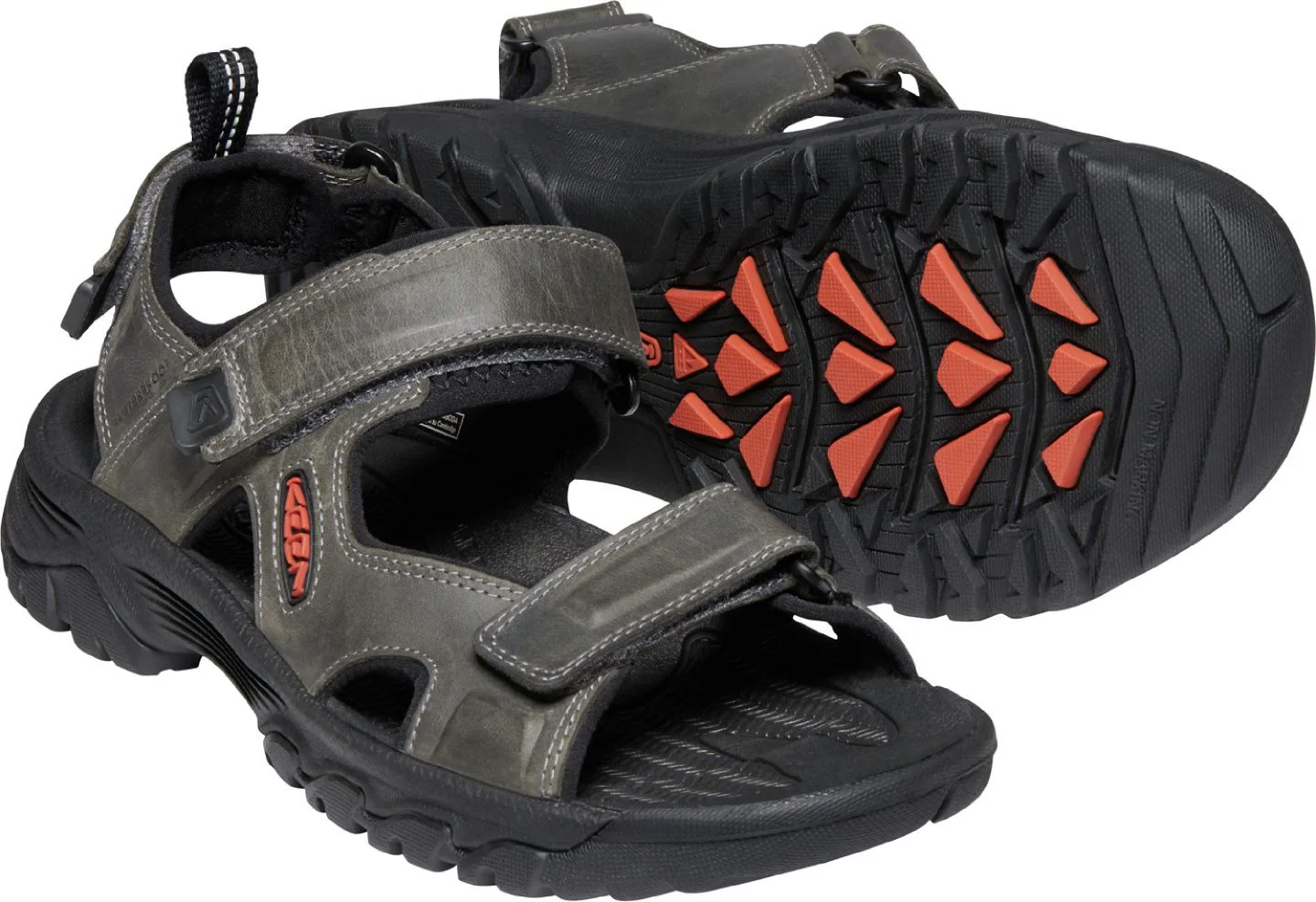 Men's Targhee III Open Toe Sandal Grey - Image 4