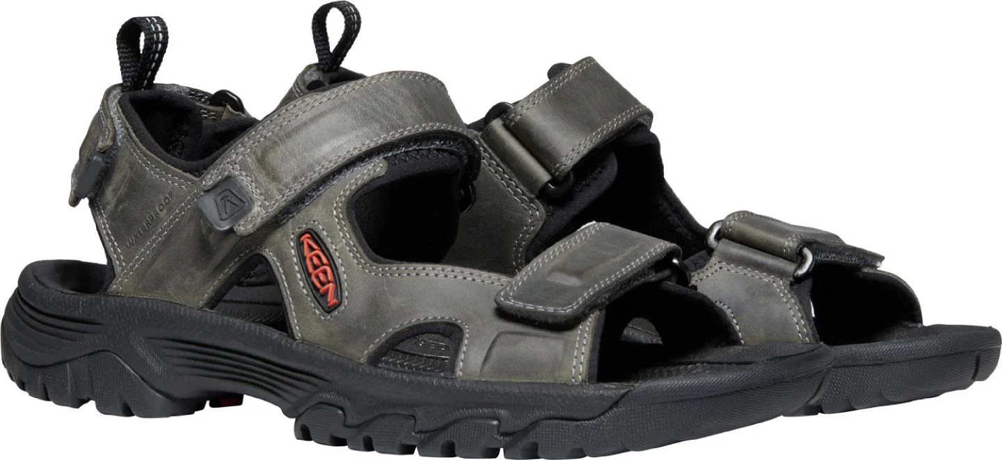 Men's Targhee III Open Toe Sandal Grey - Image 6