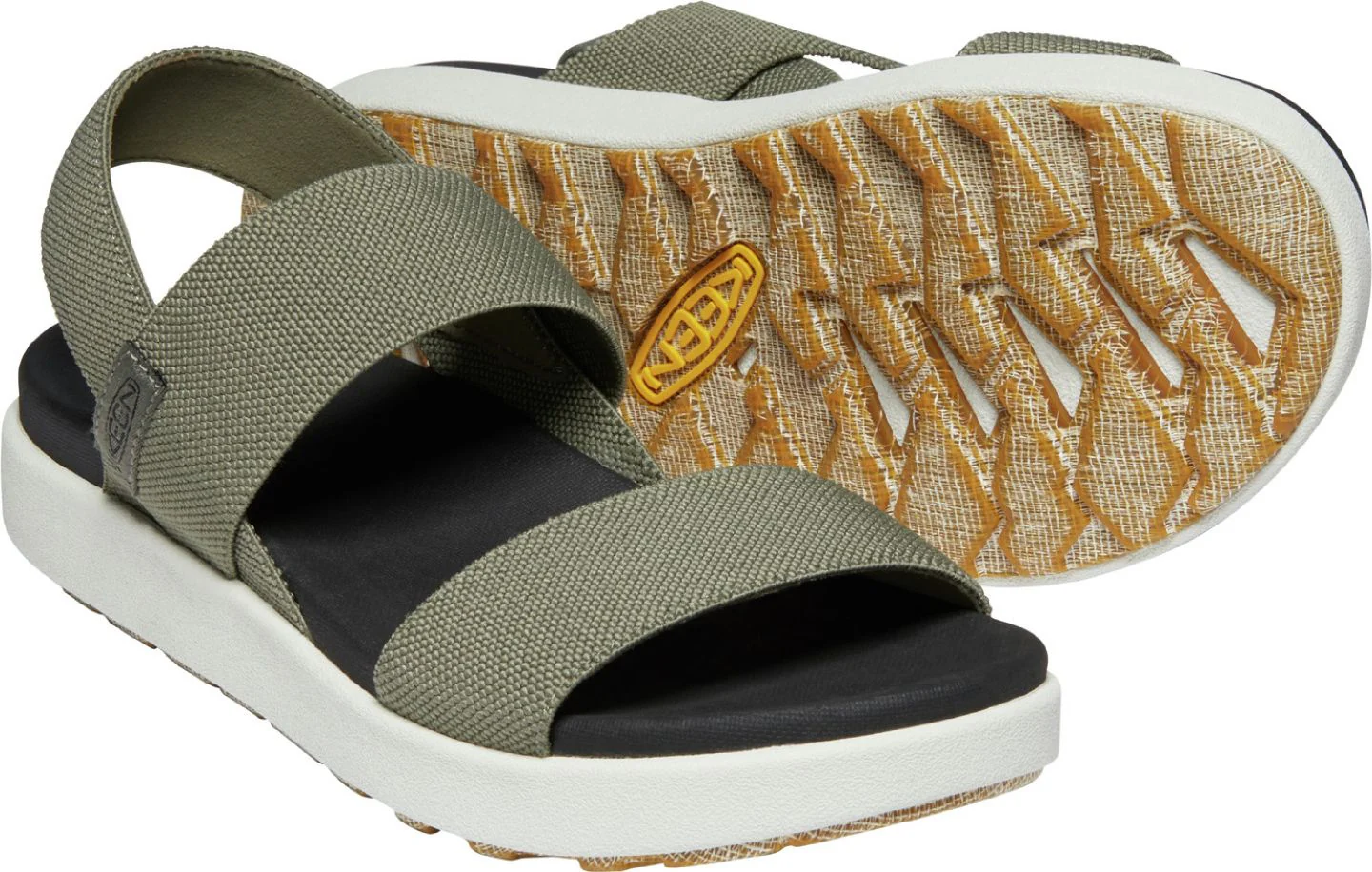 Women's Elle Backstrap Dusty Olive - Image 2