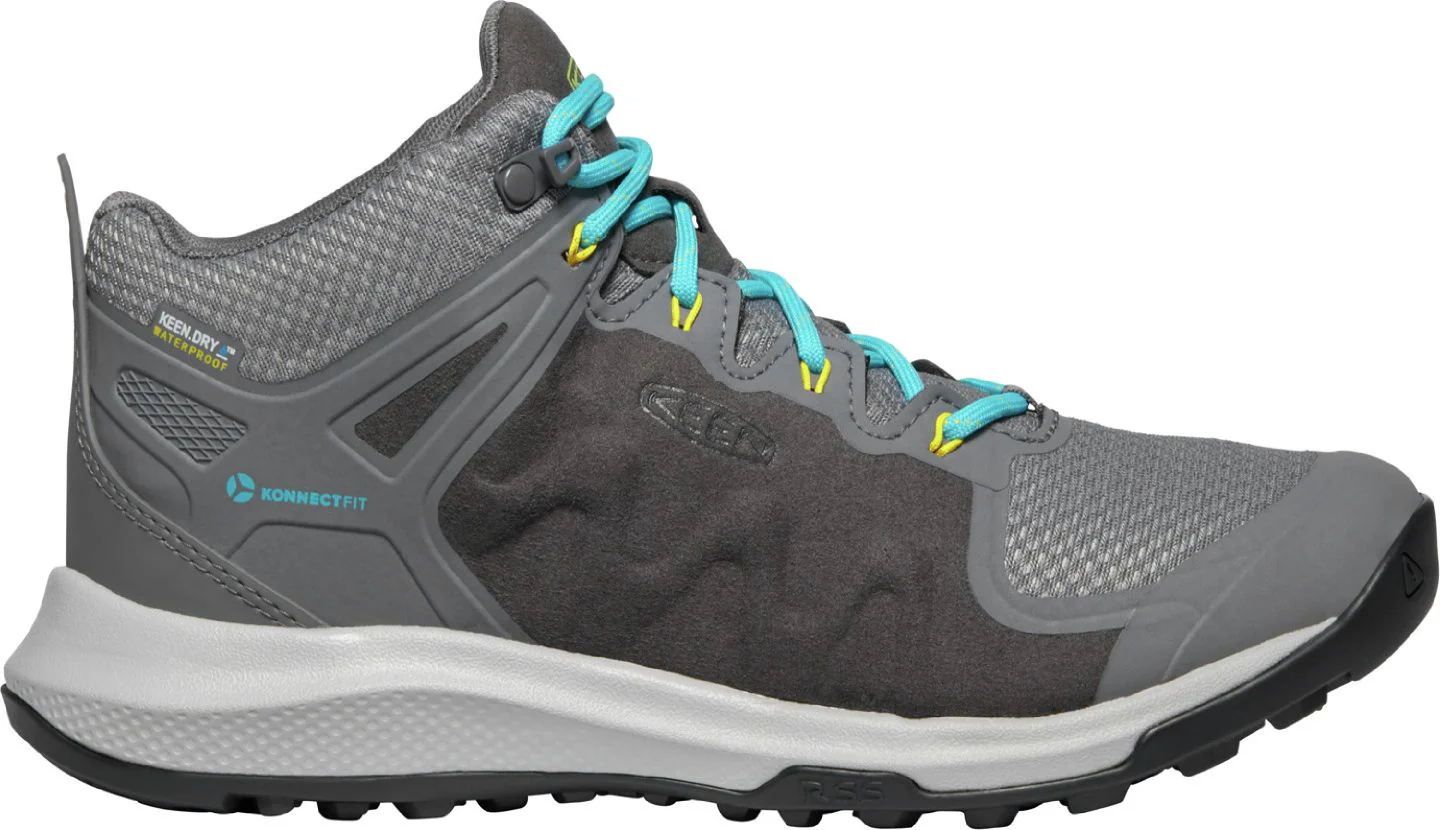 Women's Explore Mid Waterproof Steel Grey - Image 3