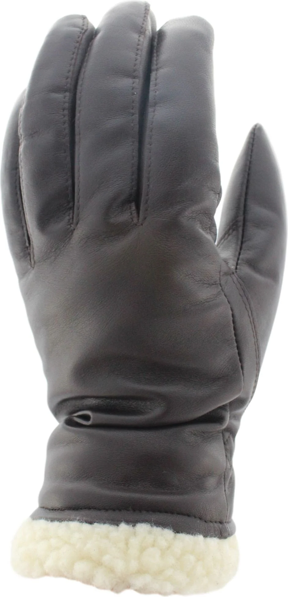 Ladies Sheepskin Glove Brown
