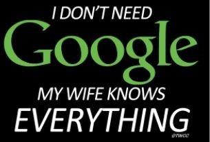 T-shirt Google-my Wife Knows - Image 2