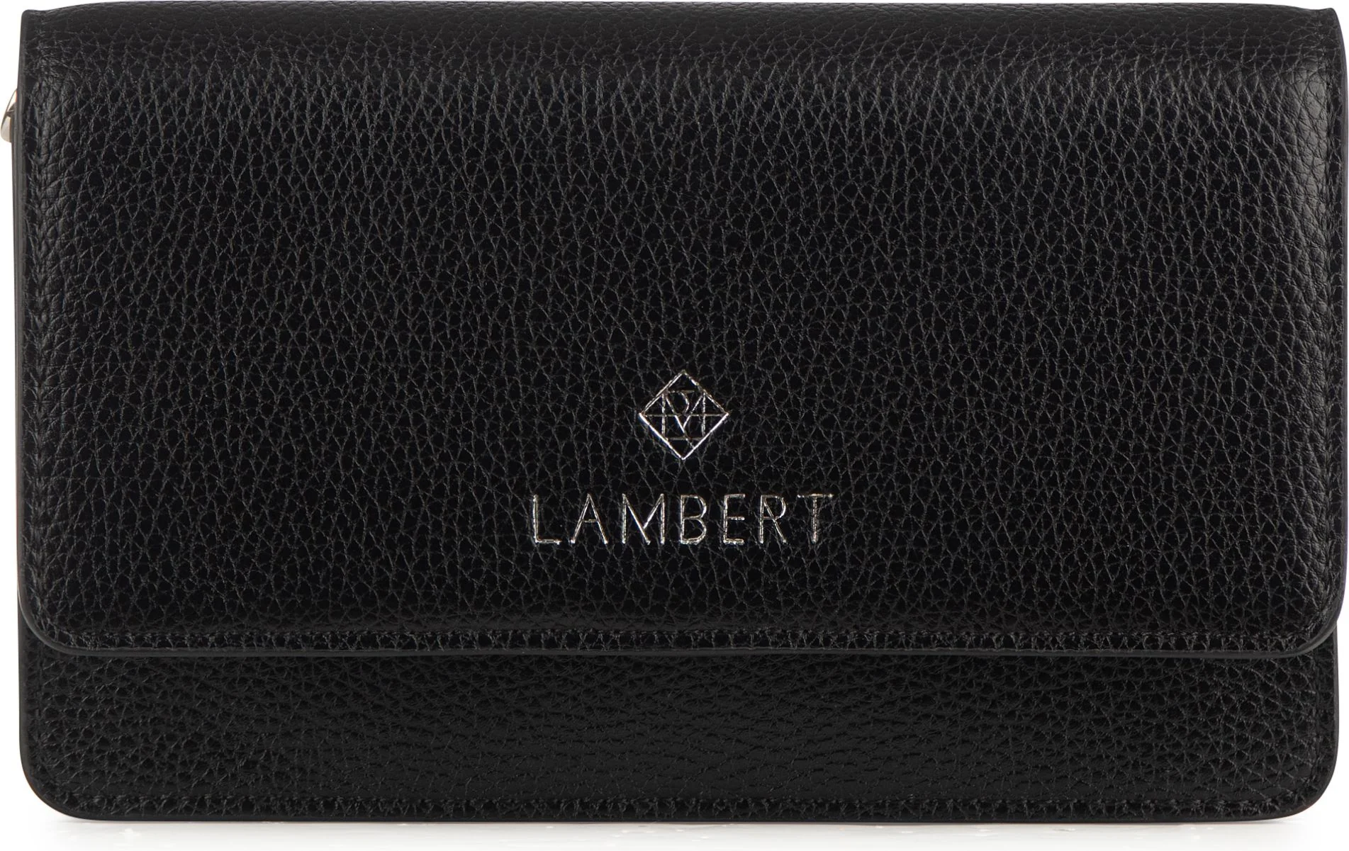 2 In 1 Wallet Crossbody SLG Black Pebble