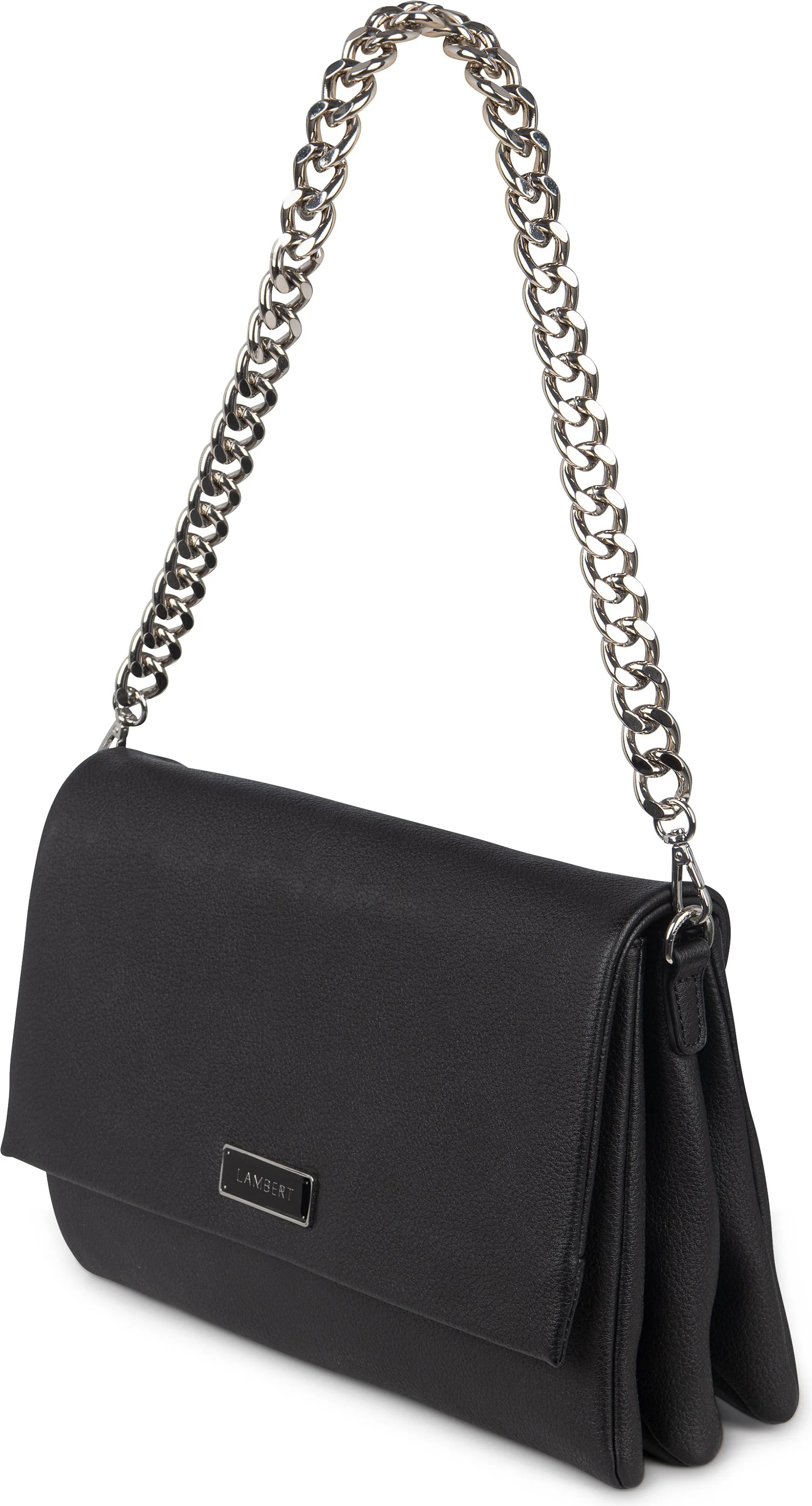 3 In 1 Crossbody Shoulder Bag Black Pebble - Image 3