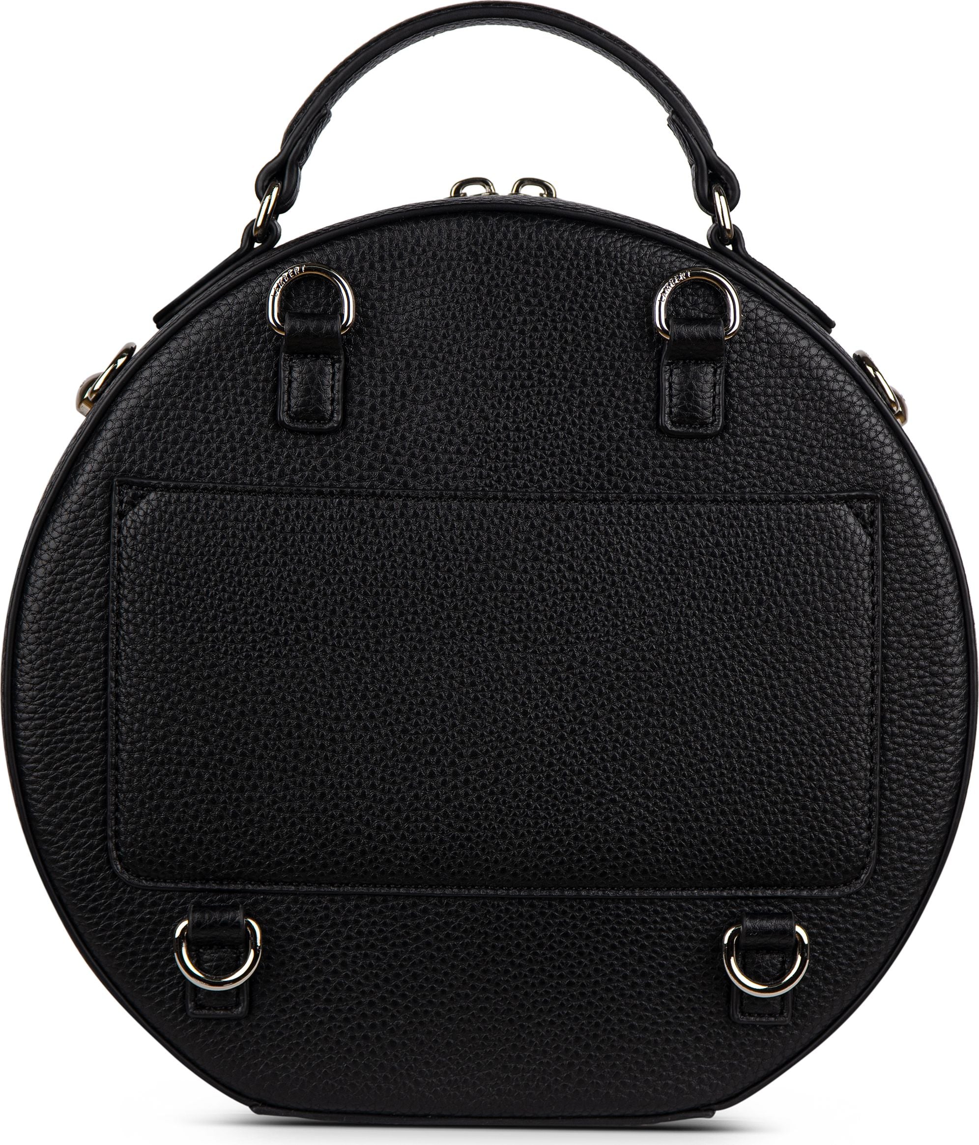 3 In 1 Handbag Black Pebble - Image 4