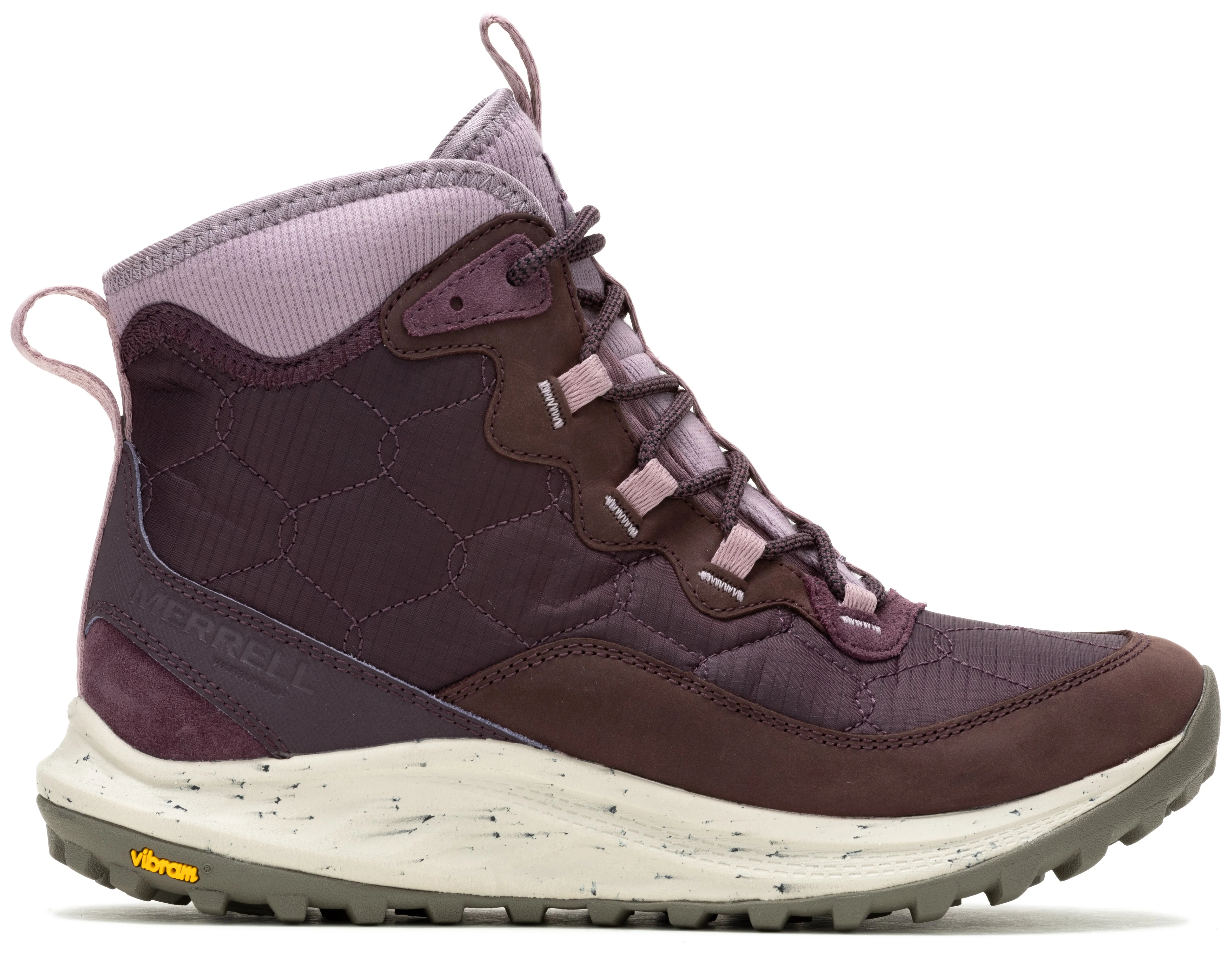 Antora 3 Thermo Mid Zip Waterproof Burgundy - Image 2