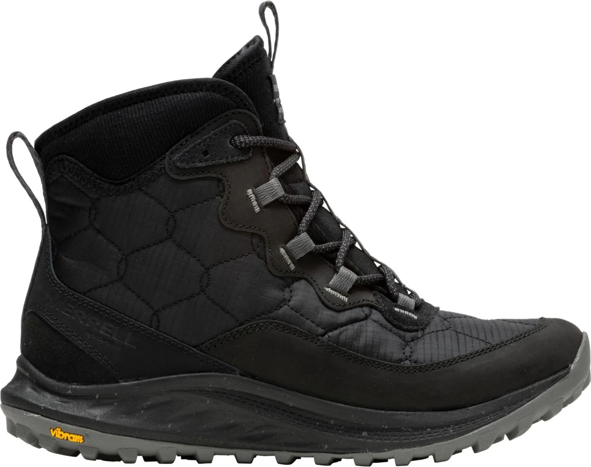 Women's Antora 3 Thermo Mid Zip WP Black - Image 2