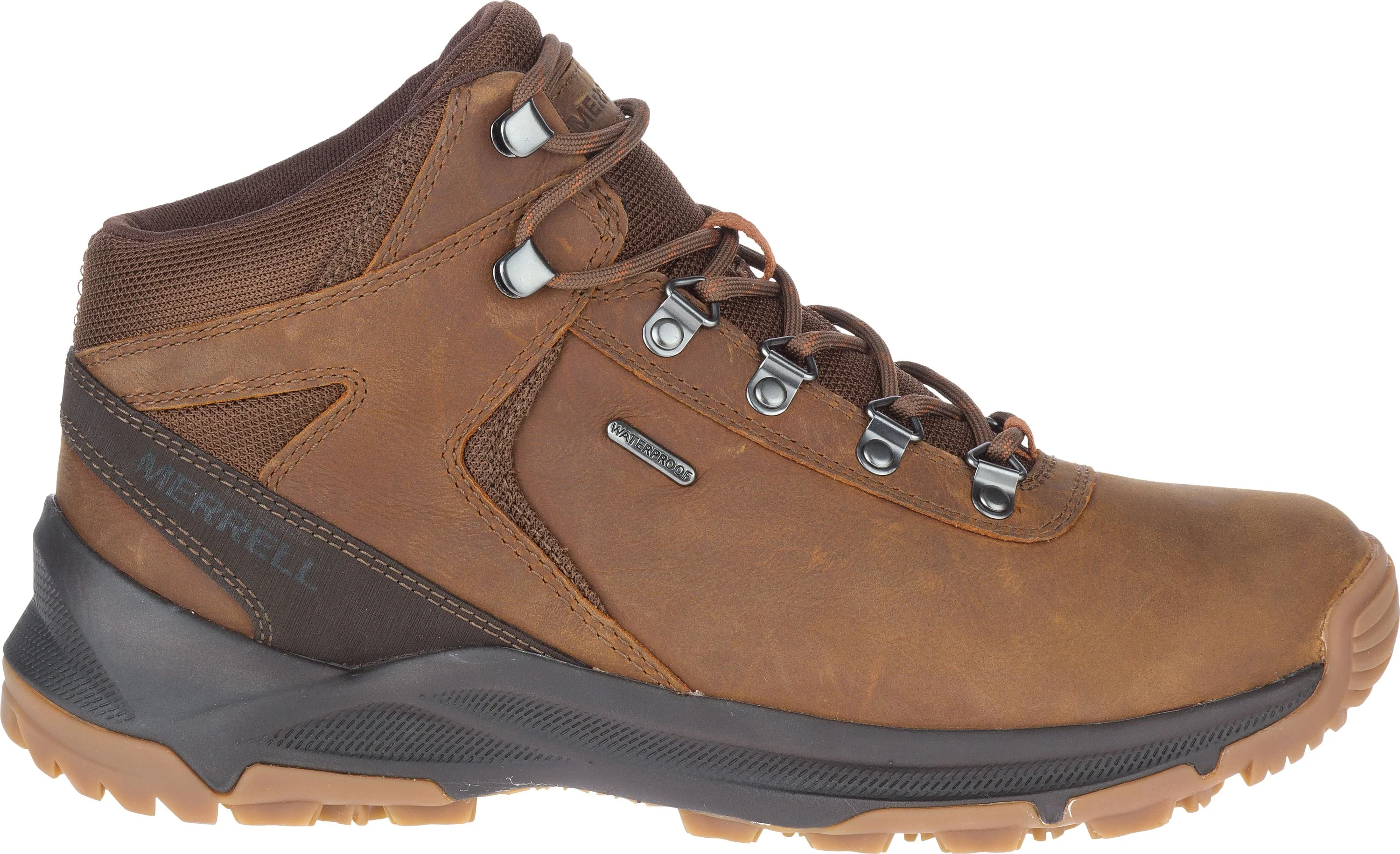 Men's Erie Mid Leather Waterproof Toffee - Image 2