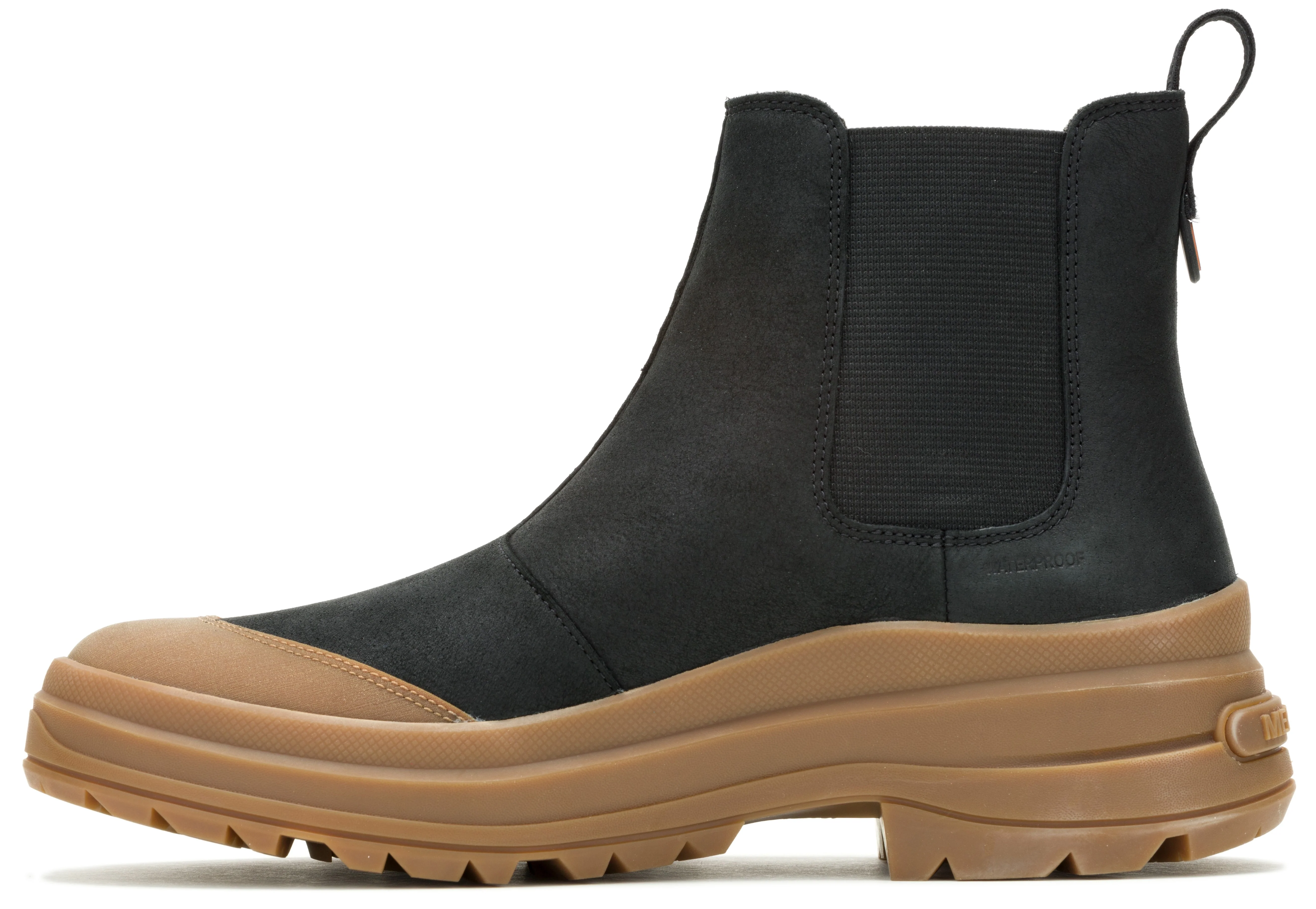 Harper Pull On WP - Black/Gum - Image 3