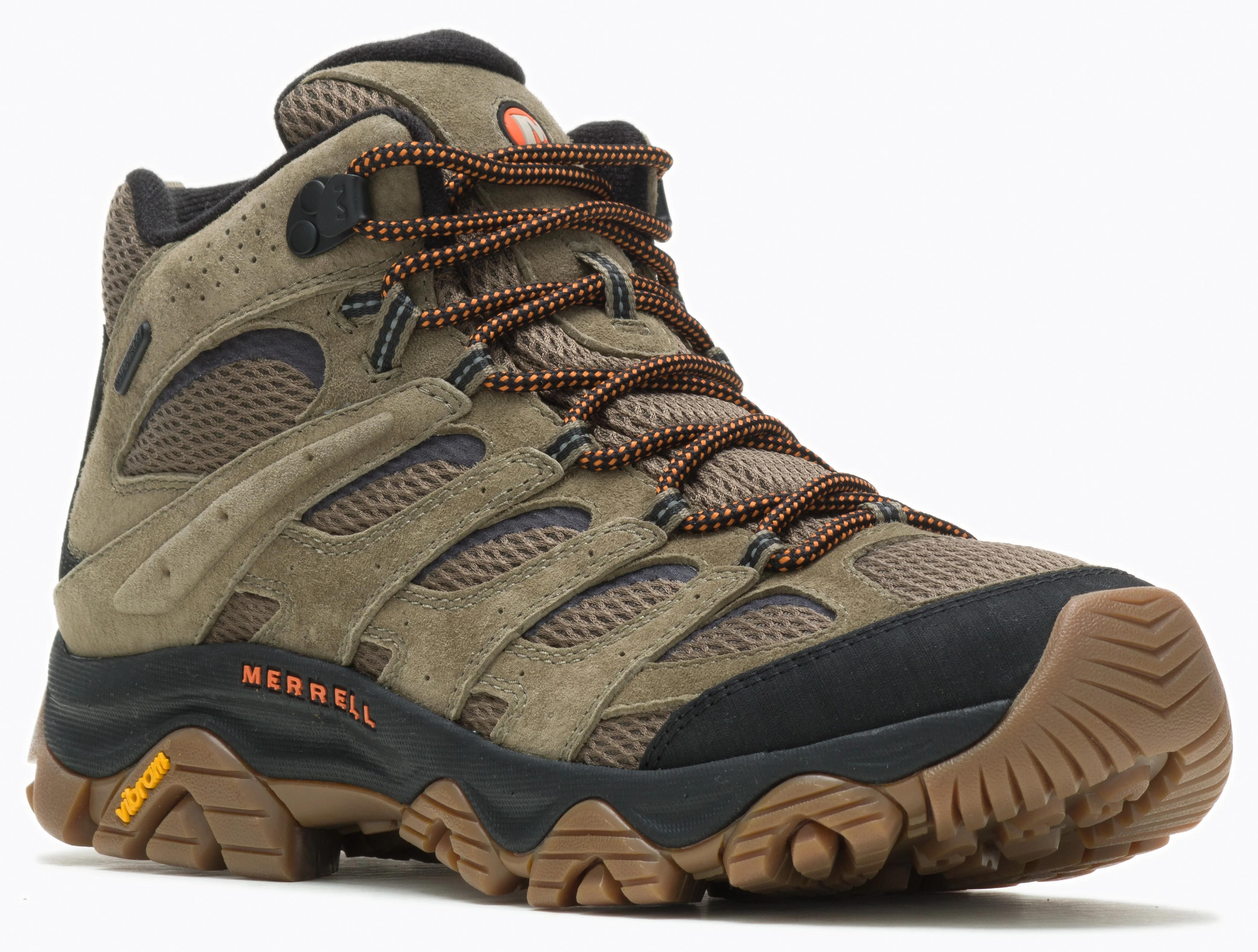 Men's Moab 3 Mid WP - Olive - Gum