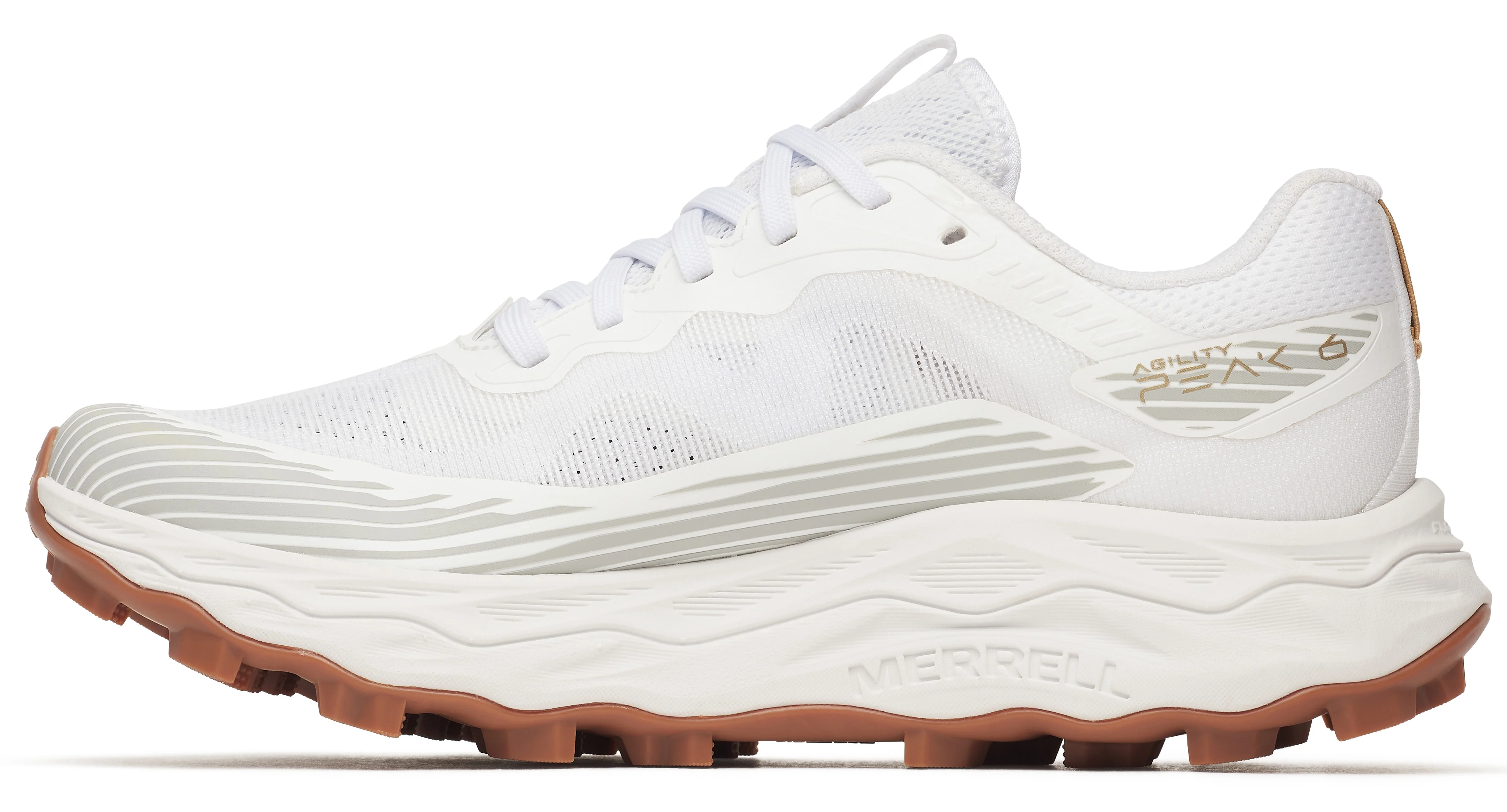 Women's Agility Peak 6 - White/Gum - Image 3